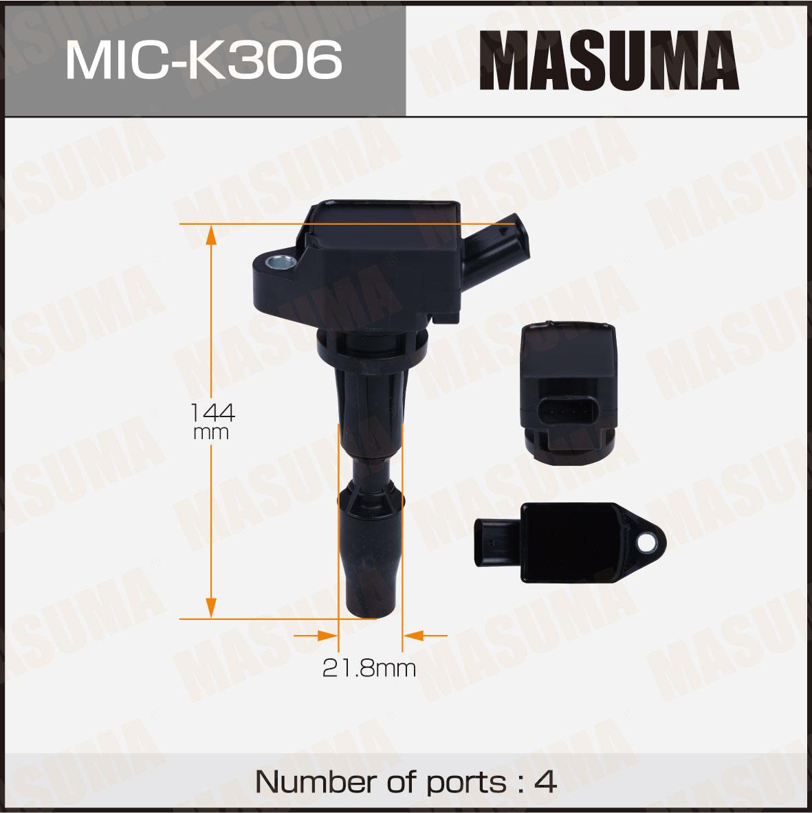 Катушки зажигания MASUMA MIC-K306