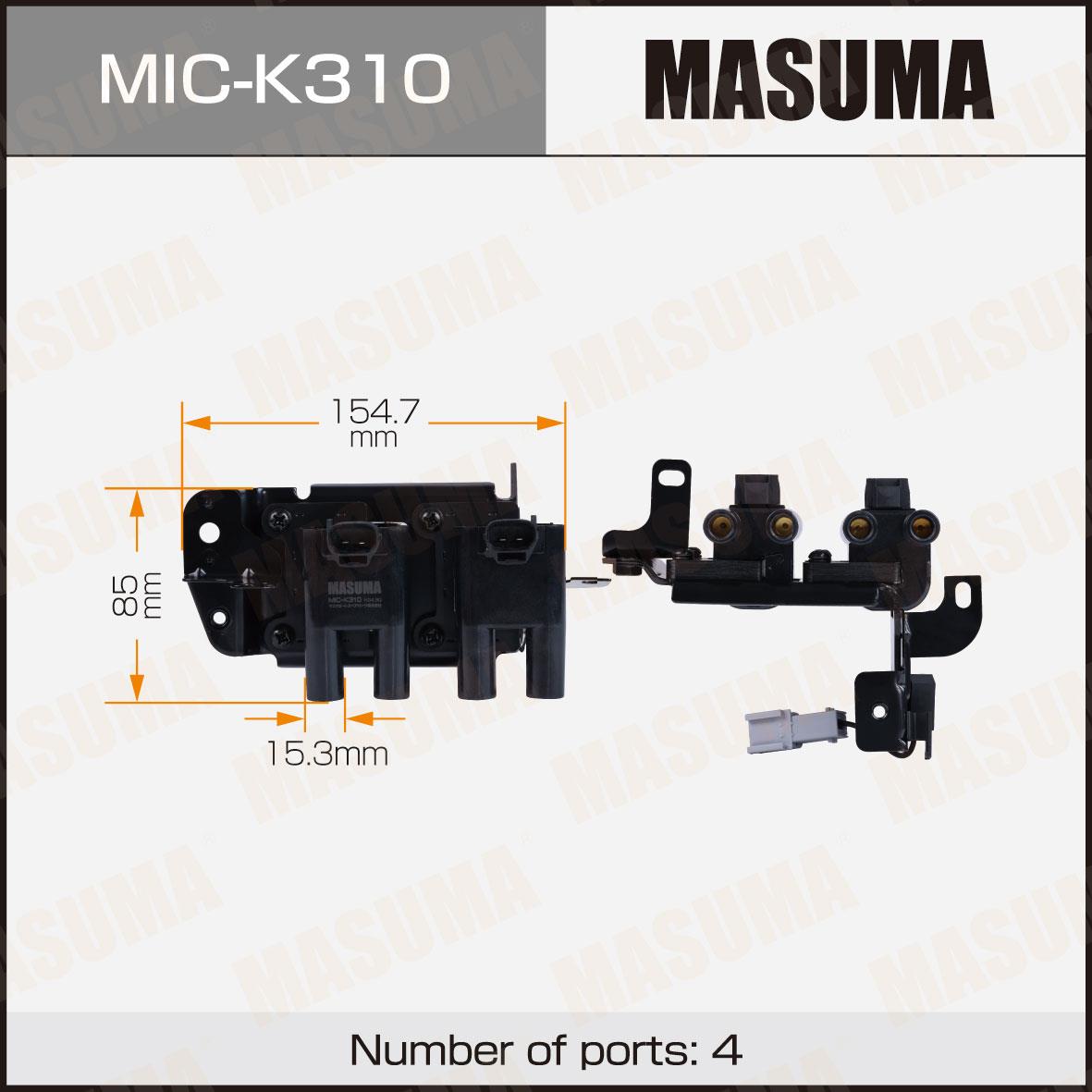 Катушки зажигания MASUMA MIC-K310
