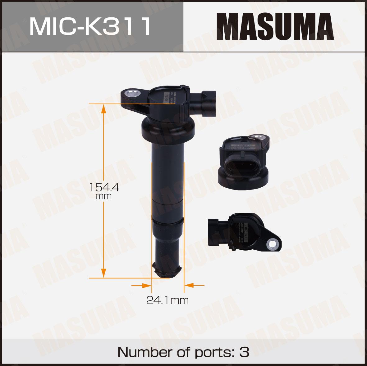 Катушки зажигания MASUMA MIC-K311