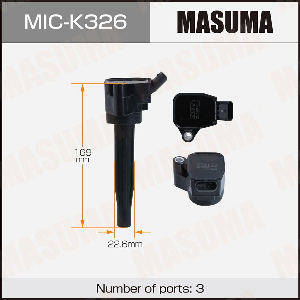 Катушки зажигания MASUMA MIC-K326