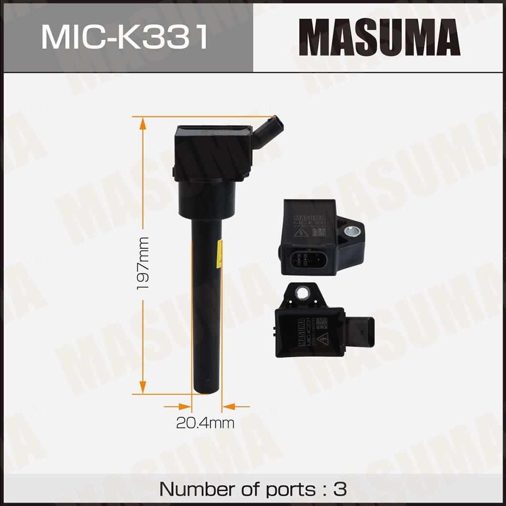 Катушки зажигания MASUMA MIC-K331
