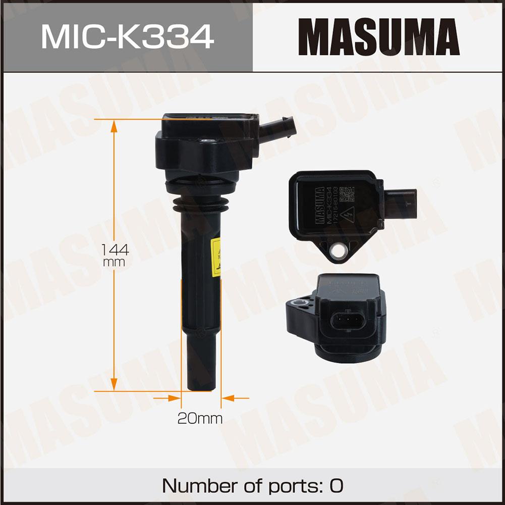 Катушки зажигания MASUMA MIC-K334
