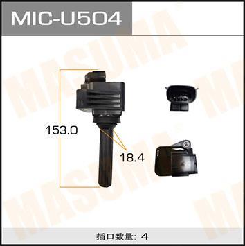 Катушки зажигания MASUMA MIC-U504