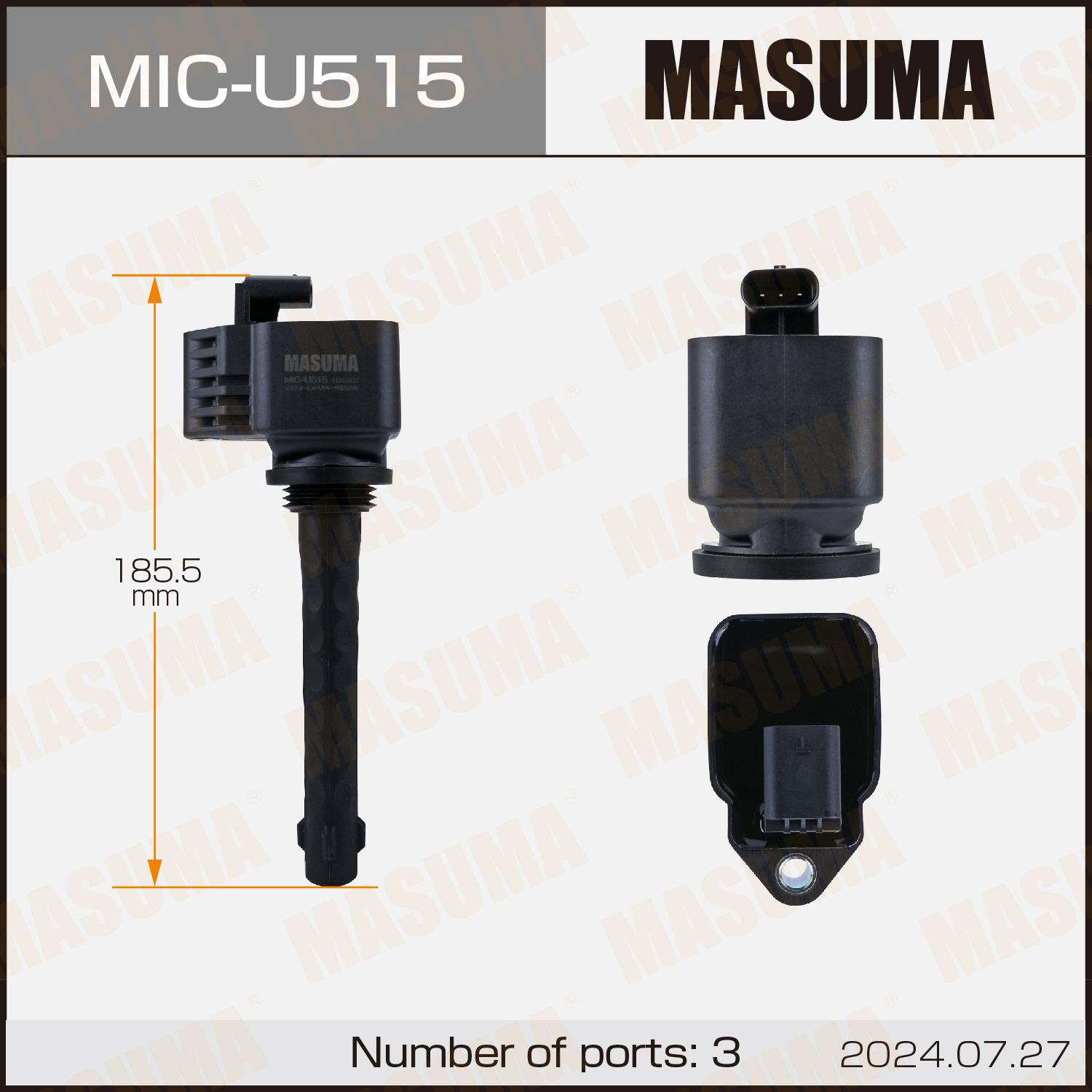 Катушки зажигания MASUMA MIC-U515