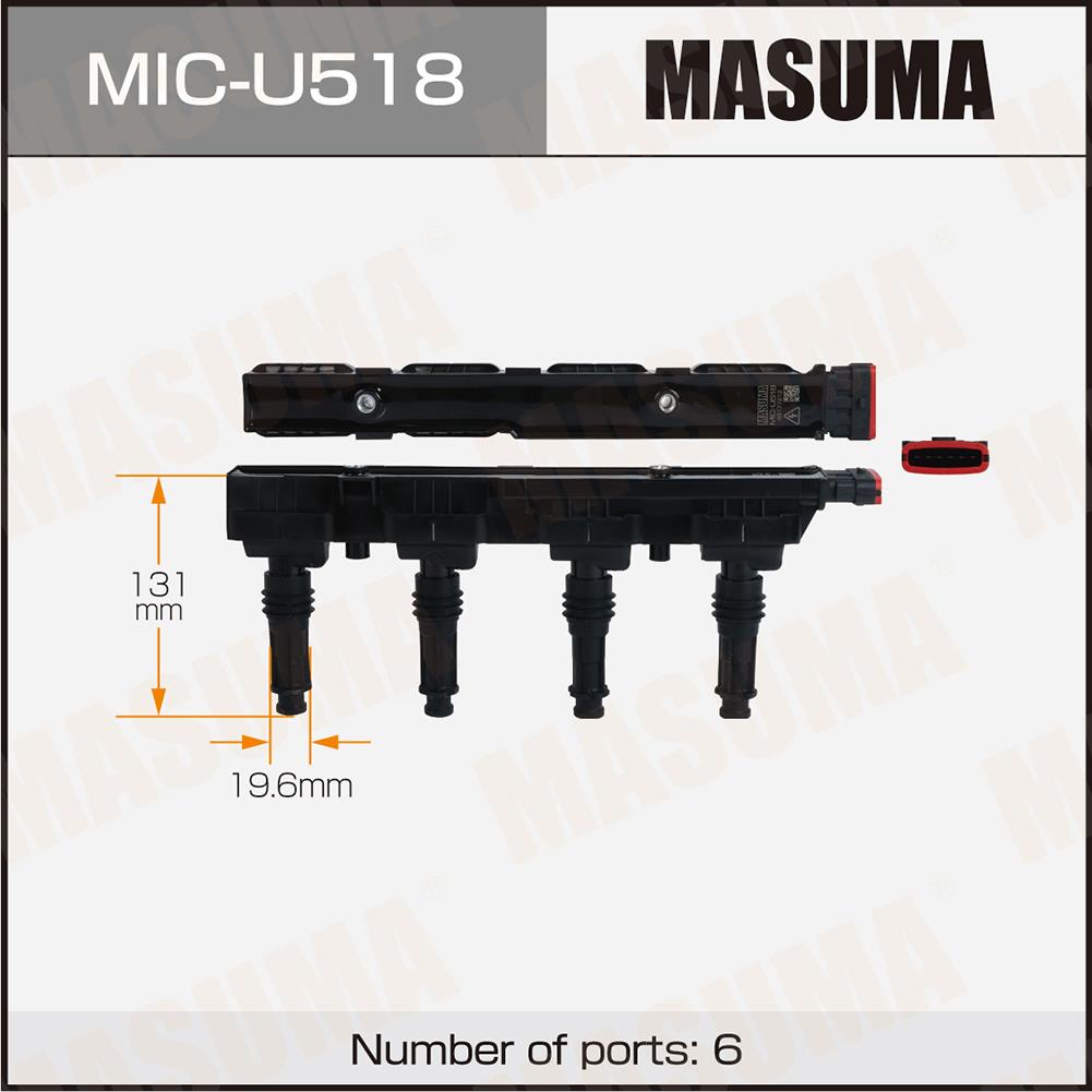 Катушки зажигания MASUMA MIC-U518