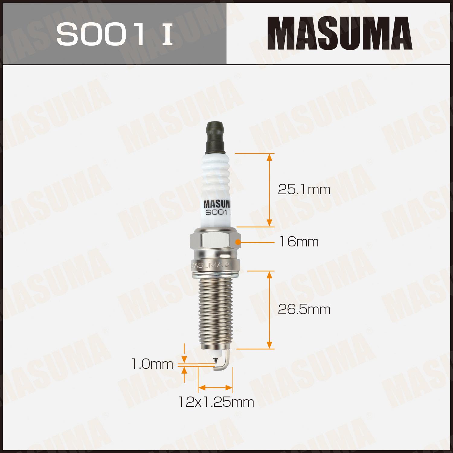 Свеча зажигания MASUMA S001I
