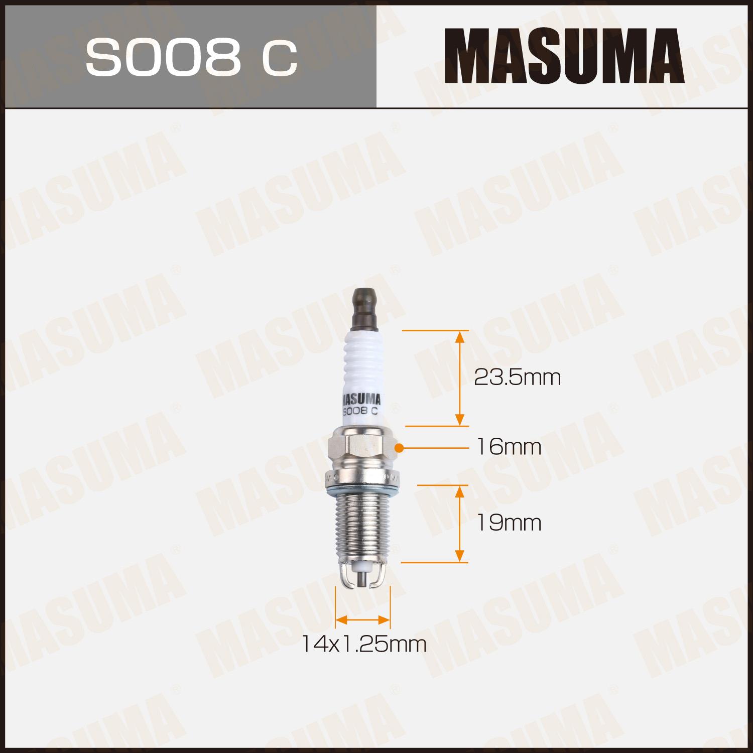Свечи зажигания MASUMA S008C