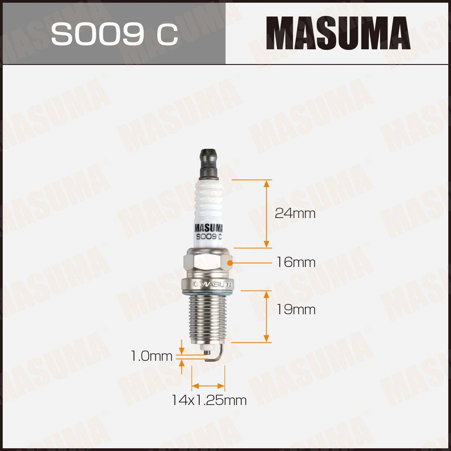 Свечи зажигания MASUMA S009C