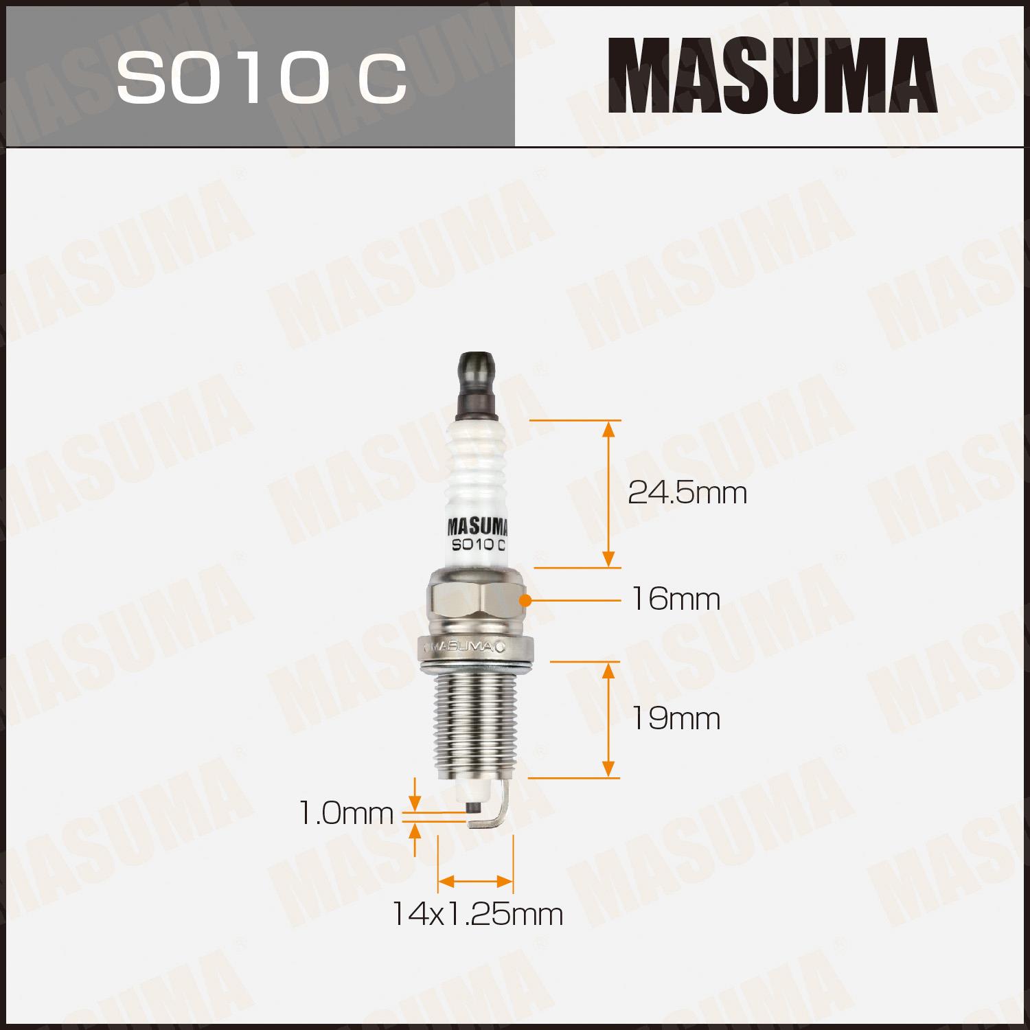 Свечи зажигания MASUMA S010C