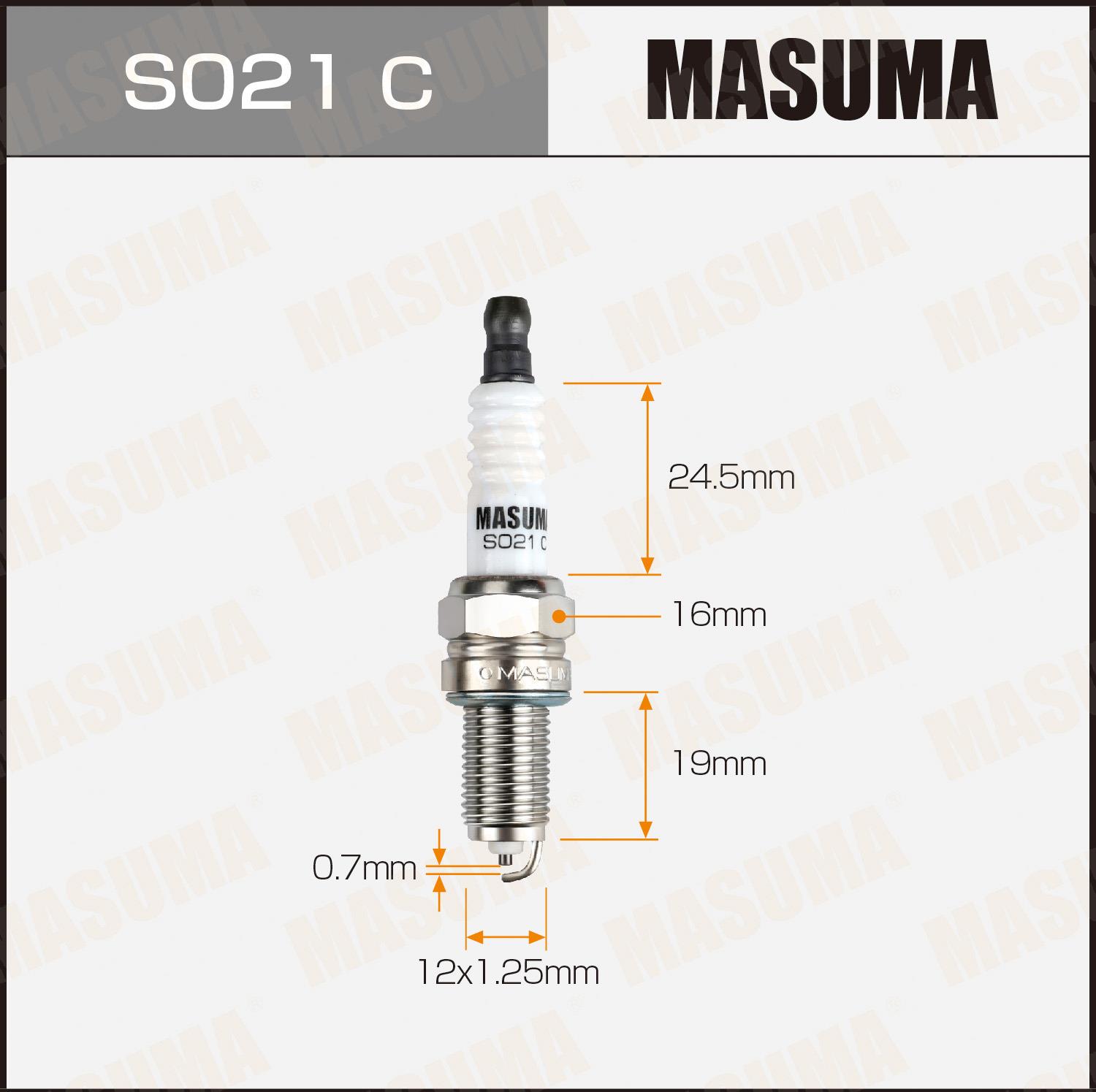 Свечи зажигания MASUMA S021C