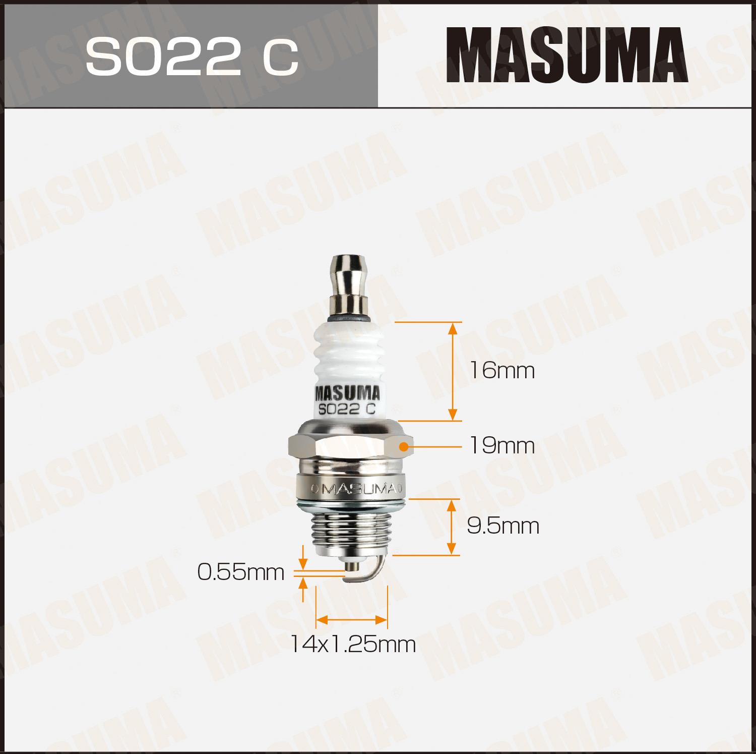 Свечи зажигания MASUMA S022C