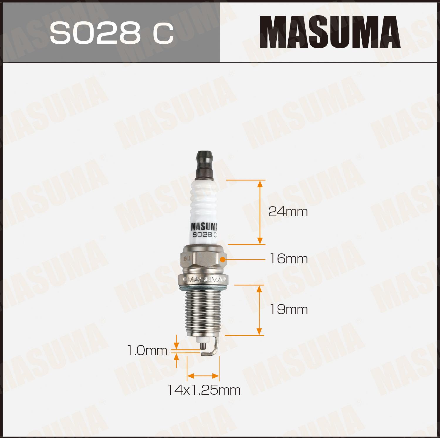 Свечи зажигания MASUMA S028C