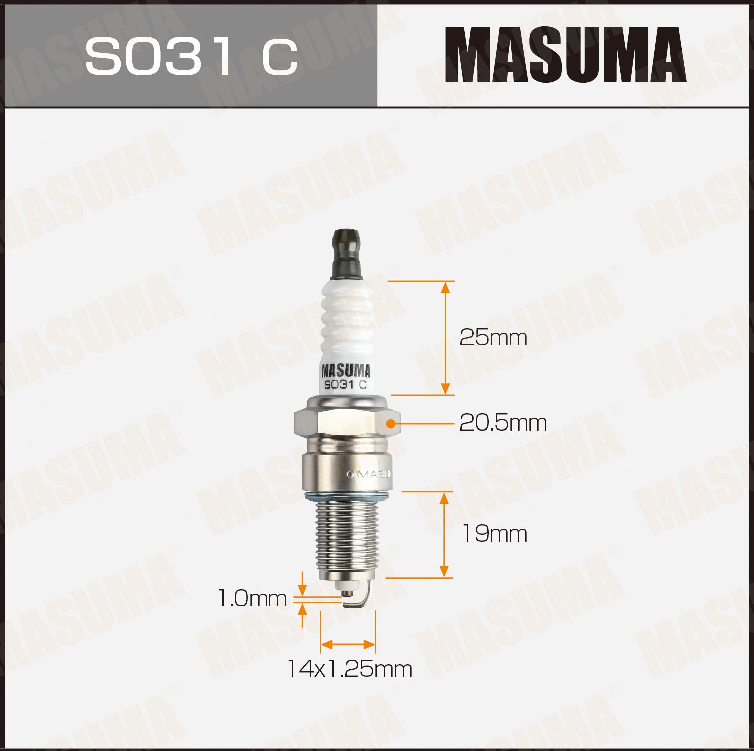Свечи зажигания MASUMA S031C