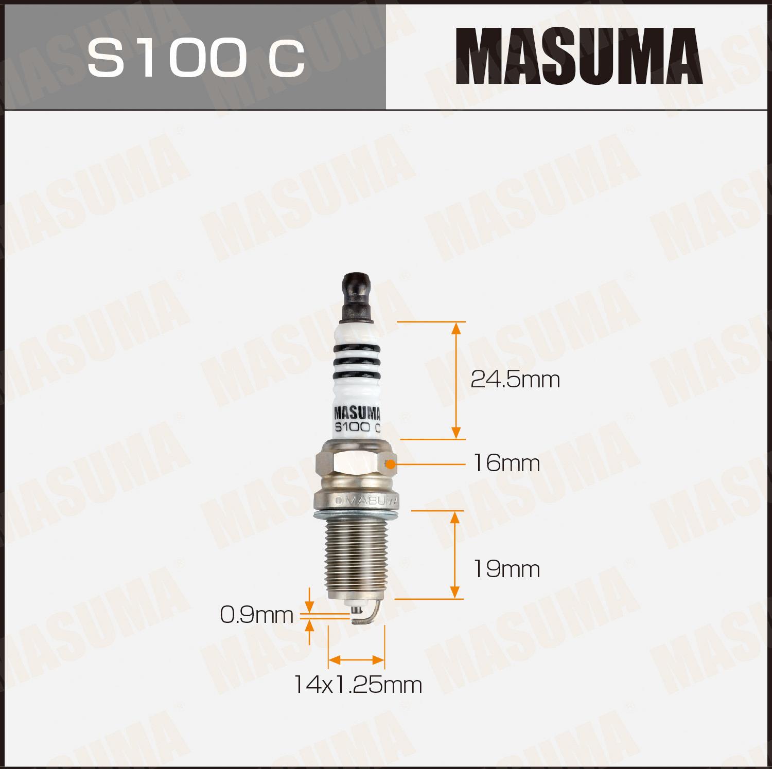 Свечи зажигания MASUMA S100C