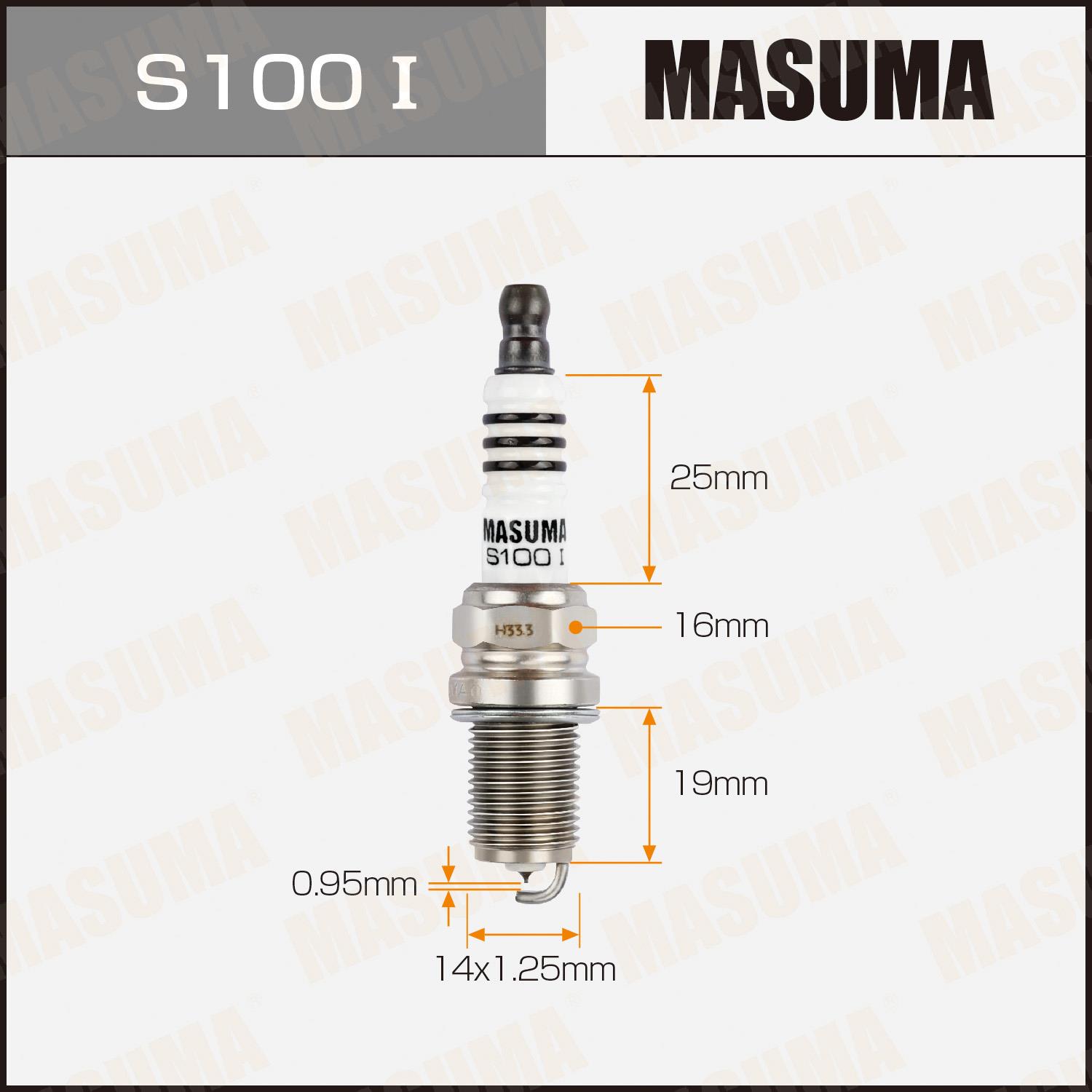 Свечи зажигания MASUMA S100I