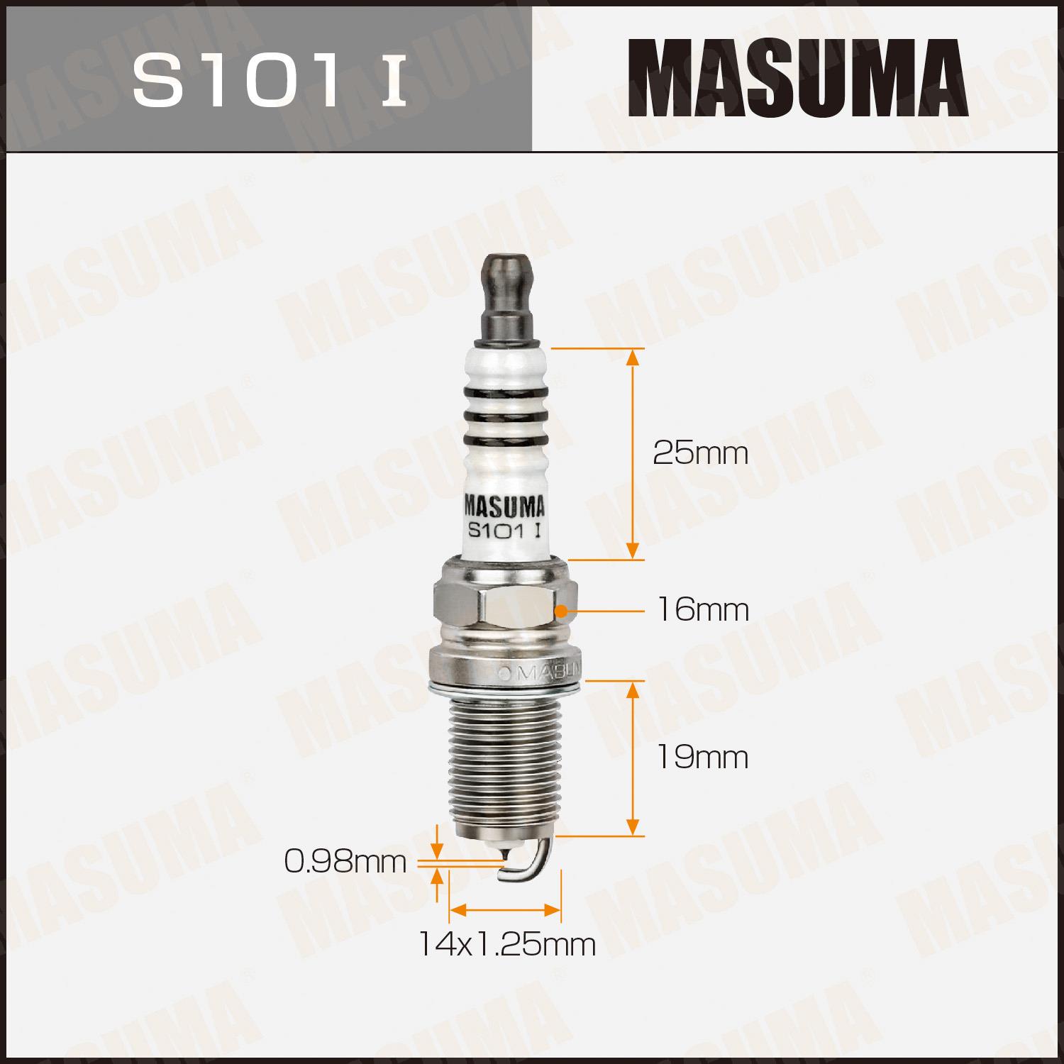 Свечи зажигания MASUMA S101I