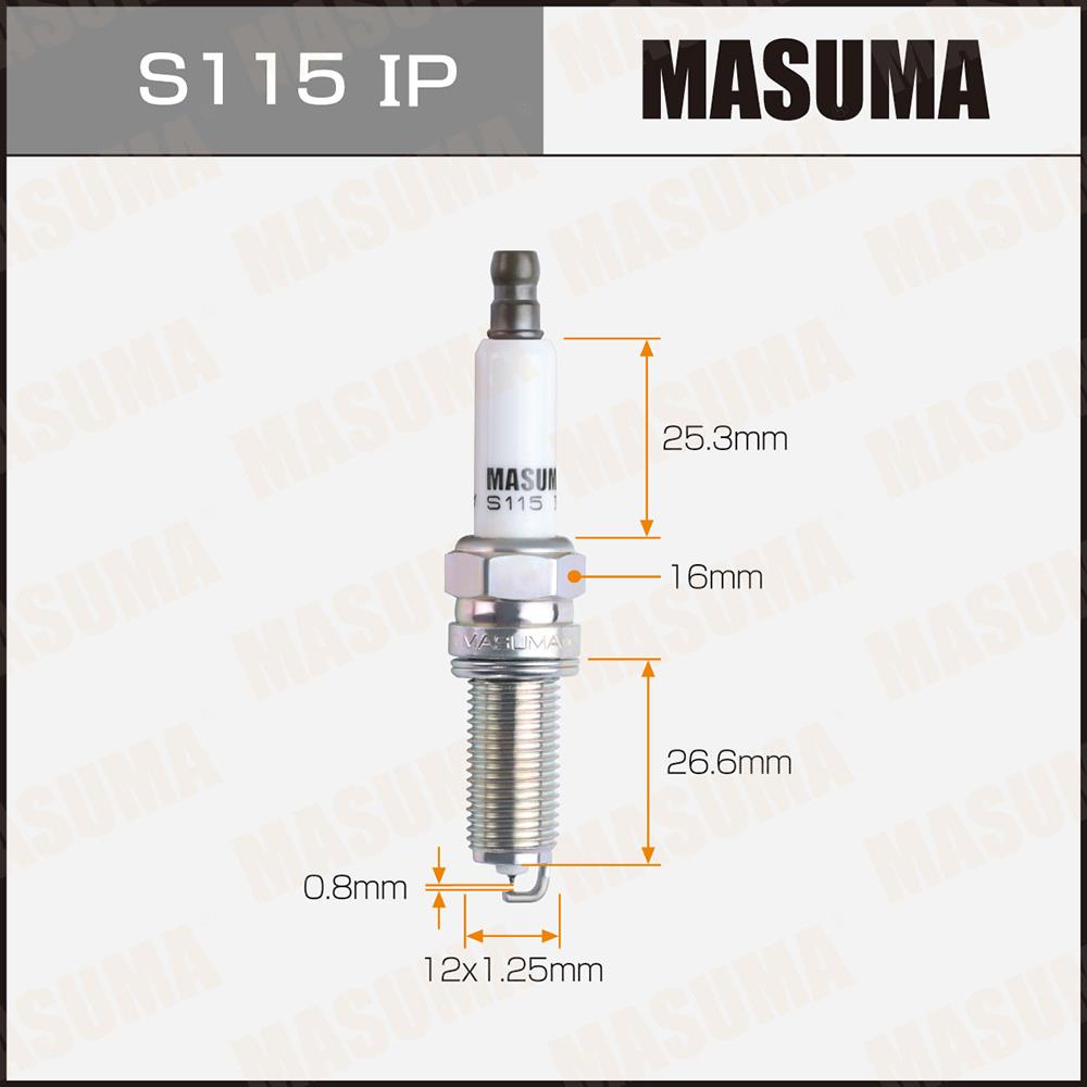 Свечи зажигания MASUMA S115IP