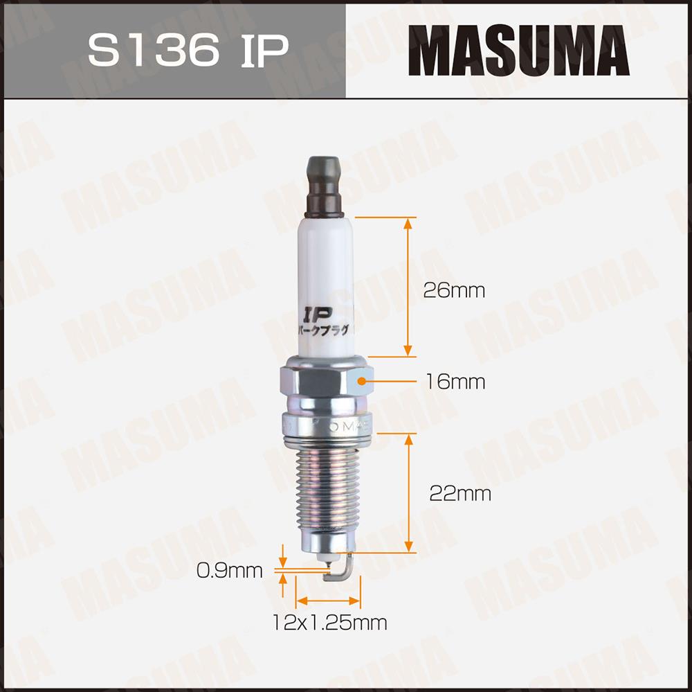 Свечи зажигания MASUMA S136IP