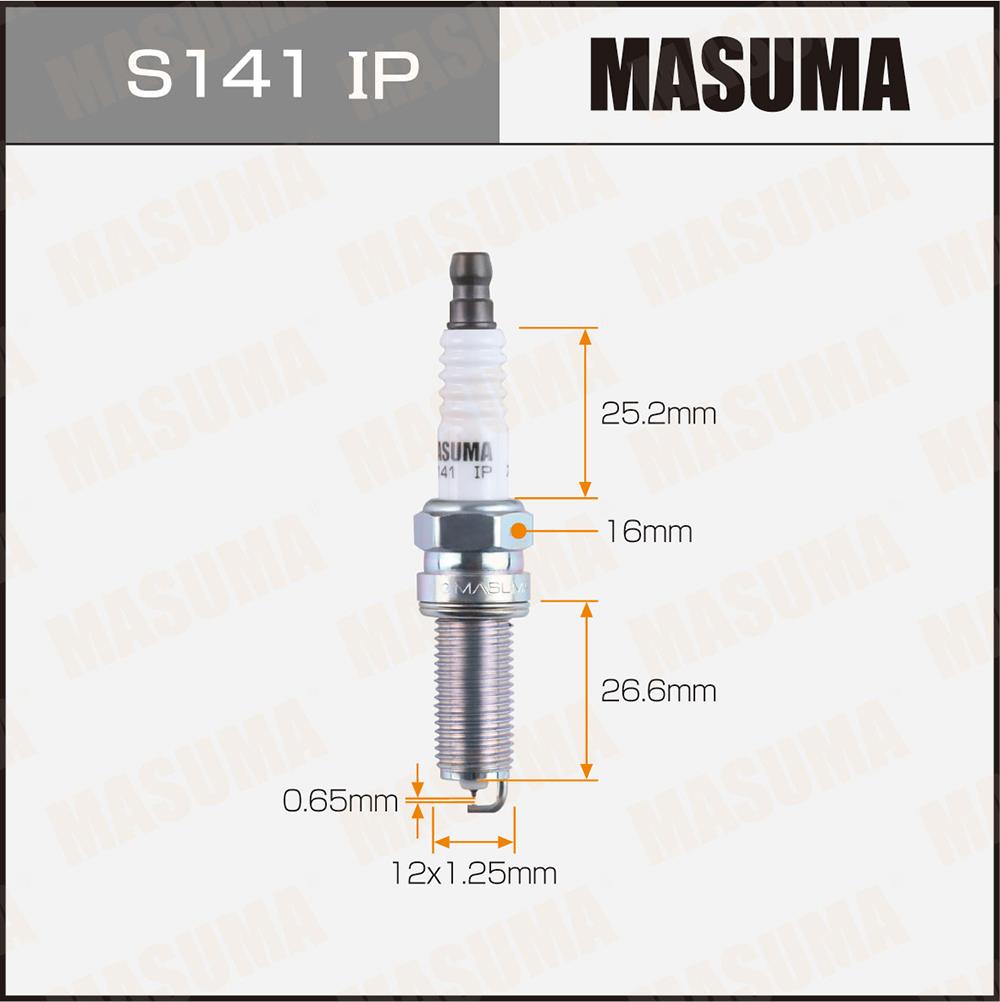 Свечи зажигания MASUMA S141IP