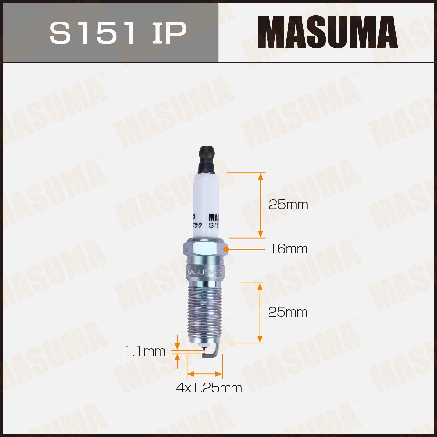 Свечи зажигания MASUMA S151IP