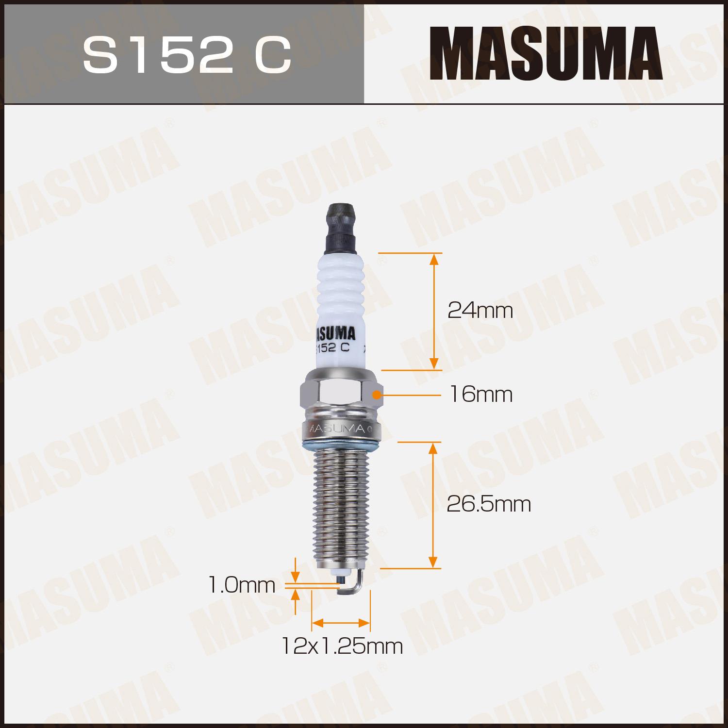Свечи зажигания MASUMA S152C