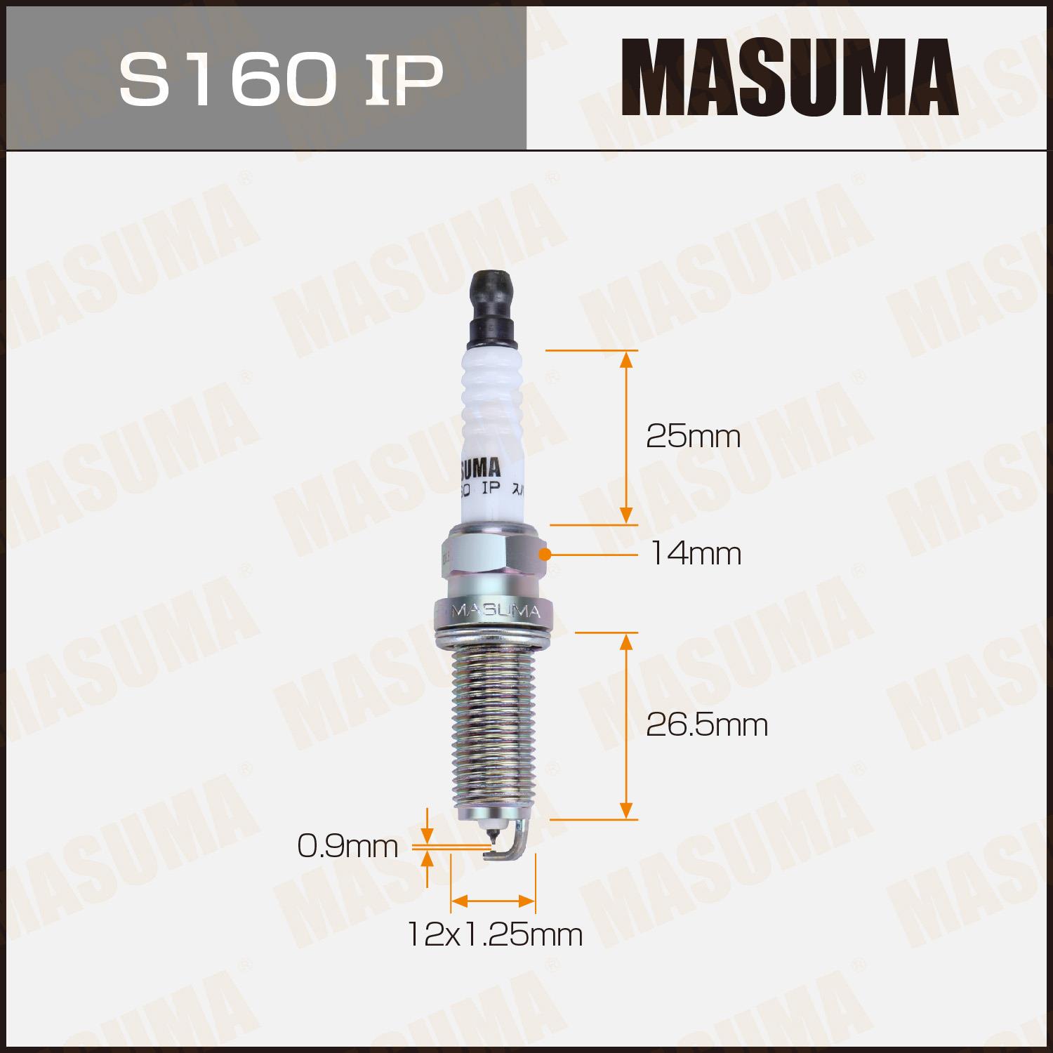 Свечи зажигания MASUMA S160IP