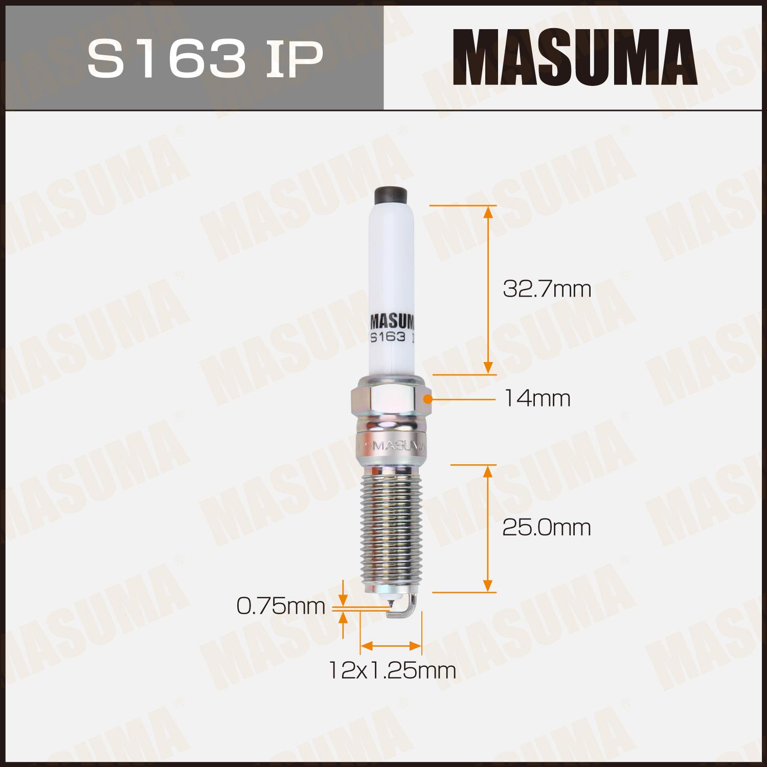 Свечи зажигания MASUMA S163IP