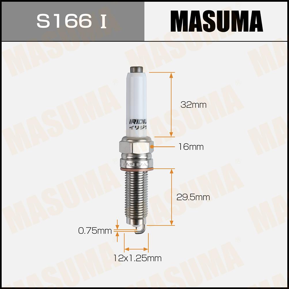 Свечи зажигания MASUMA S166I