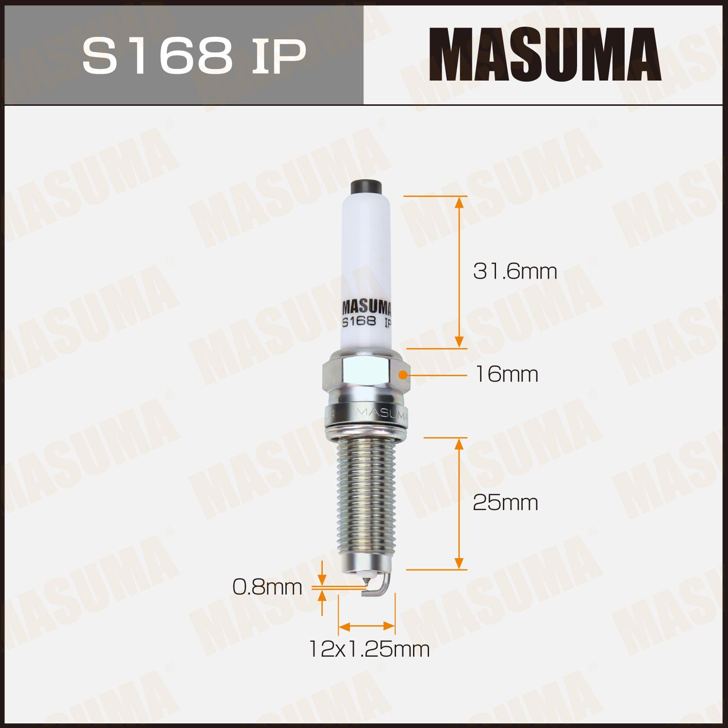Свечи зажигания MASUMA S168IP