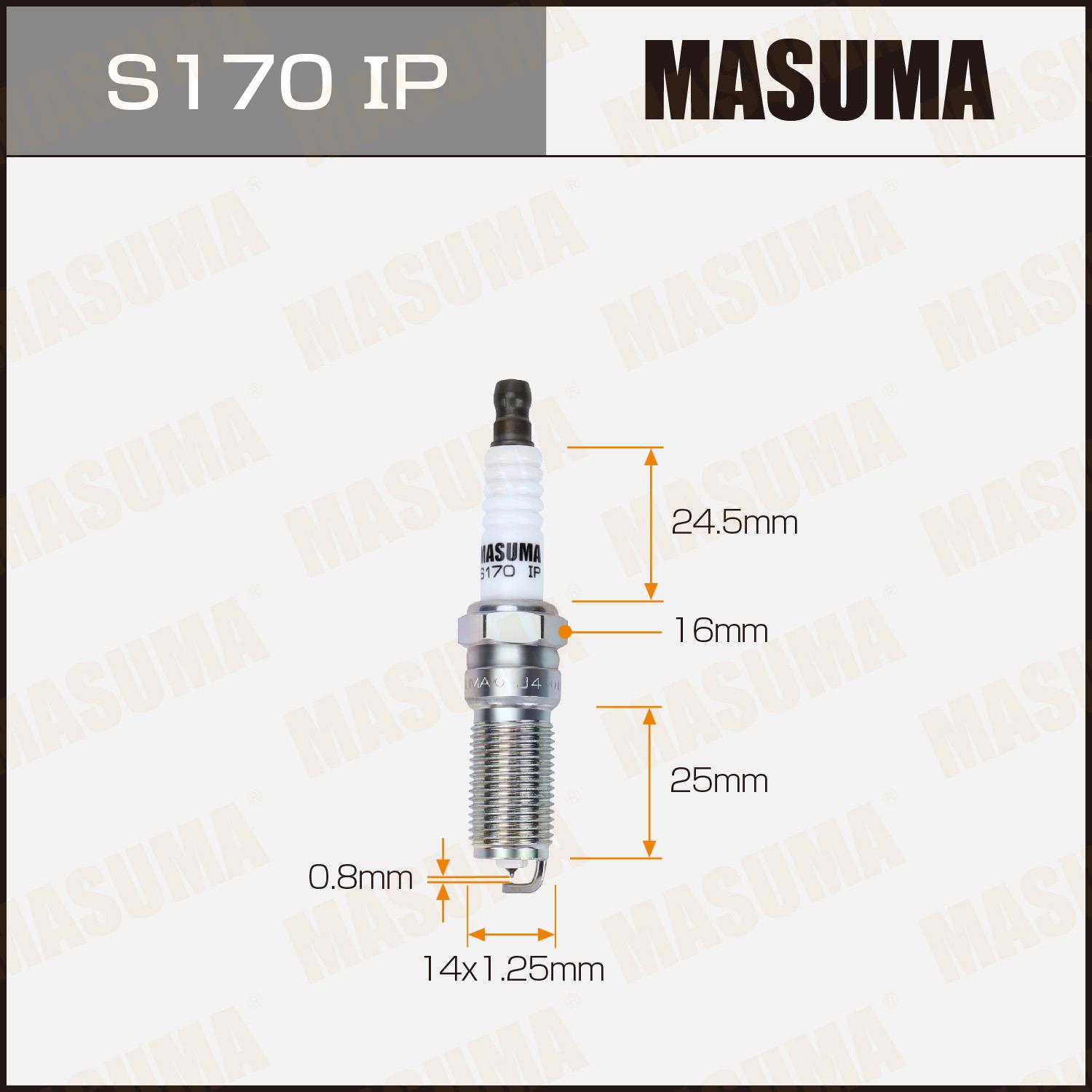 Свечи зажигания MASUMA S170IP