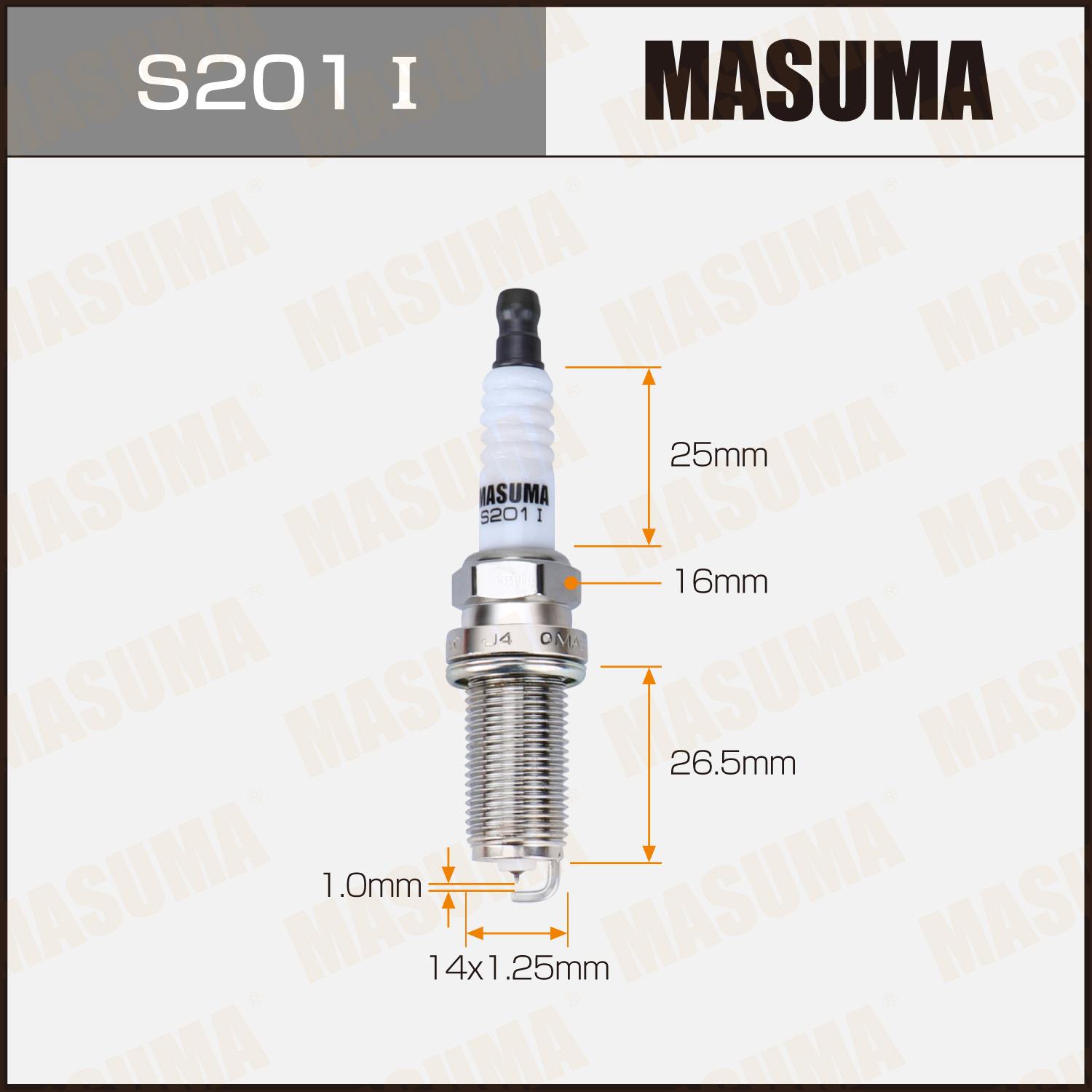 Свечи зажигания MASUMA S201I
