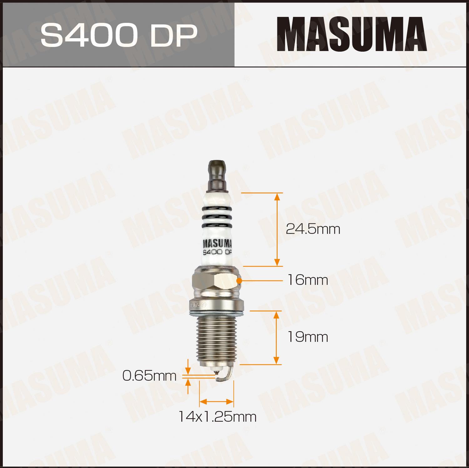 Свечи зажигания MASUMA S400DP