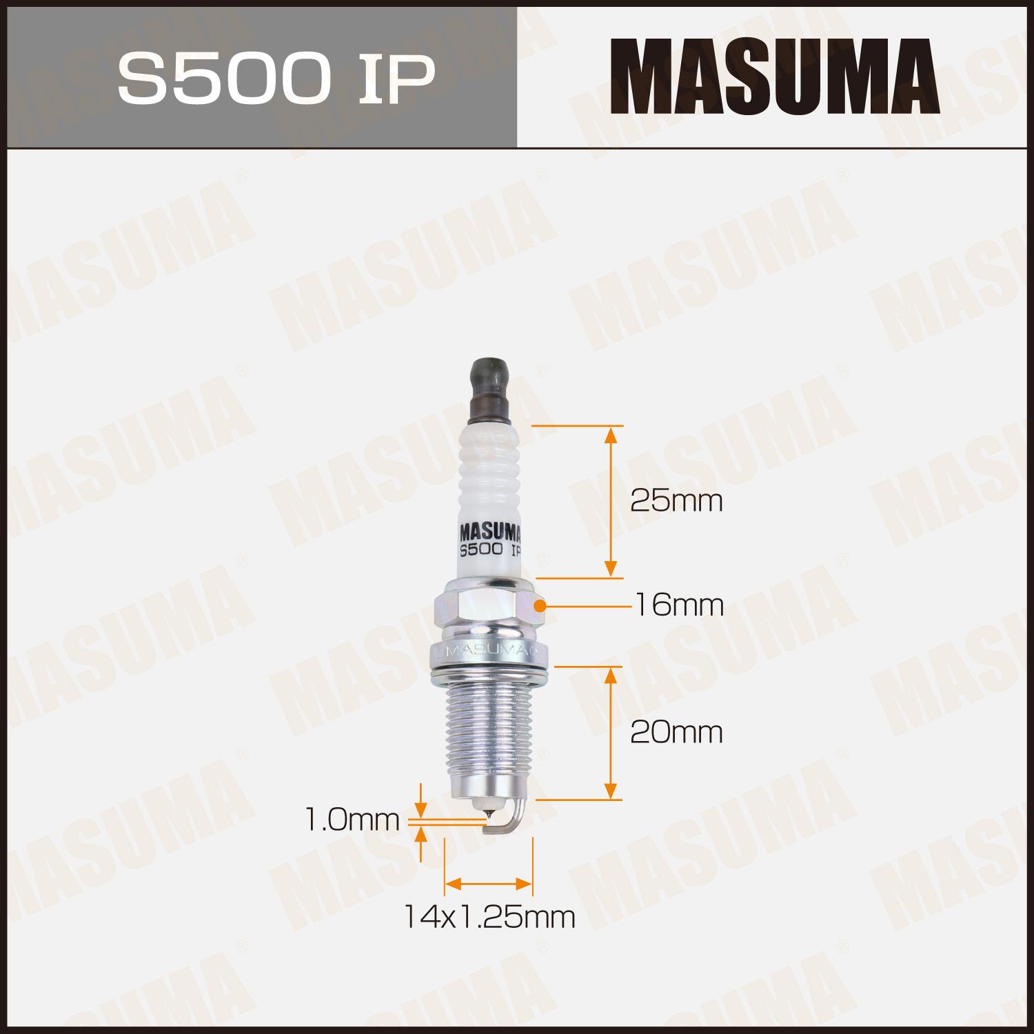 Свечи зажигания MASUMA S500IP