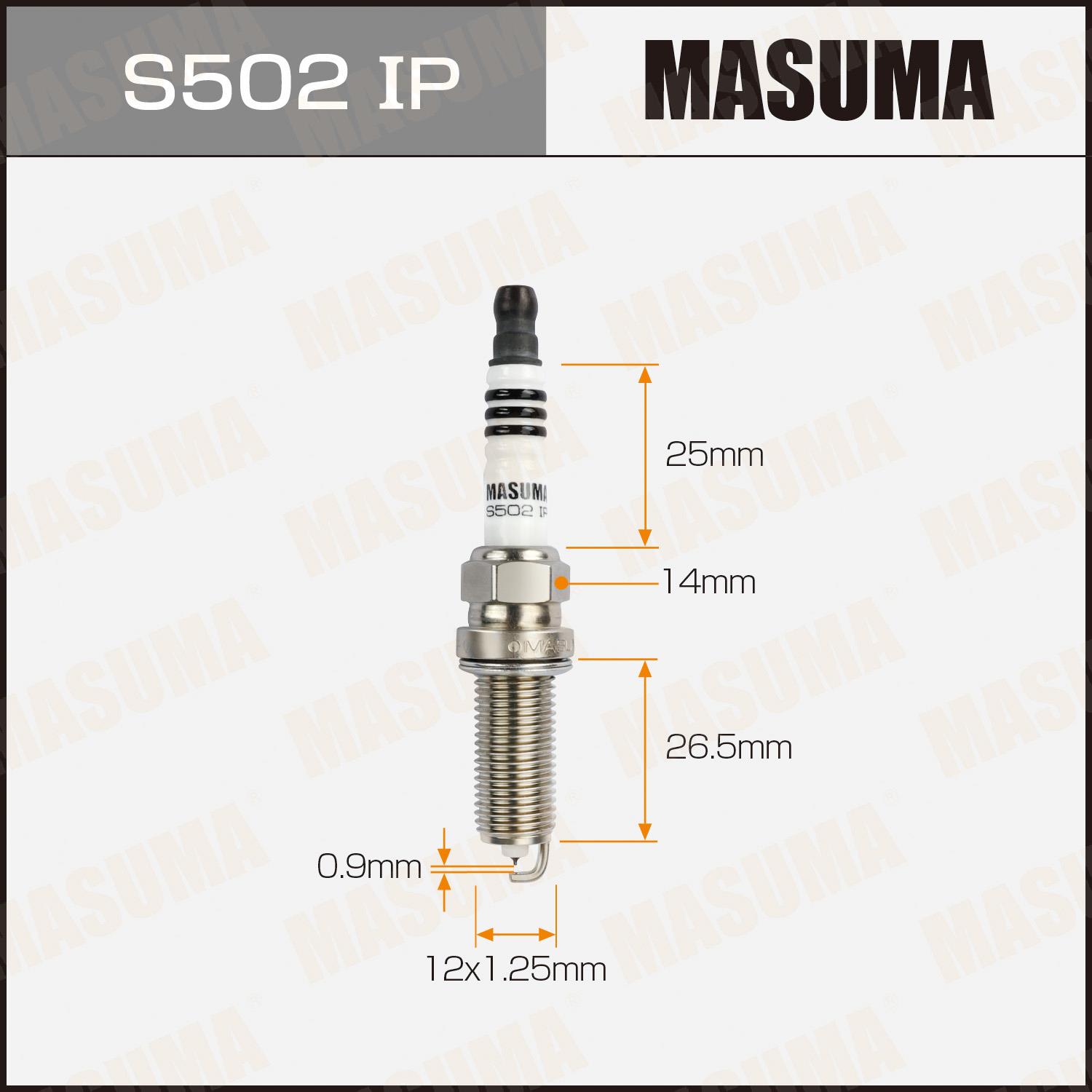 Свечи зажигания MASUMA S502IP