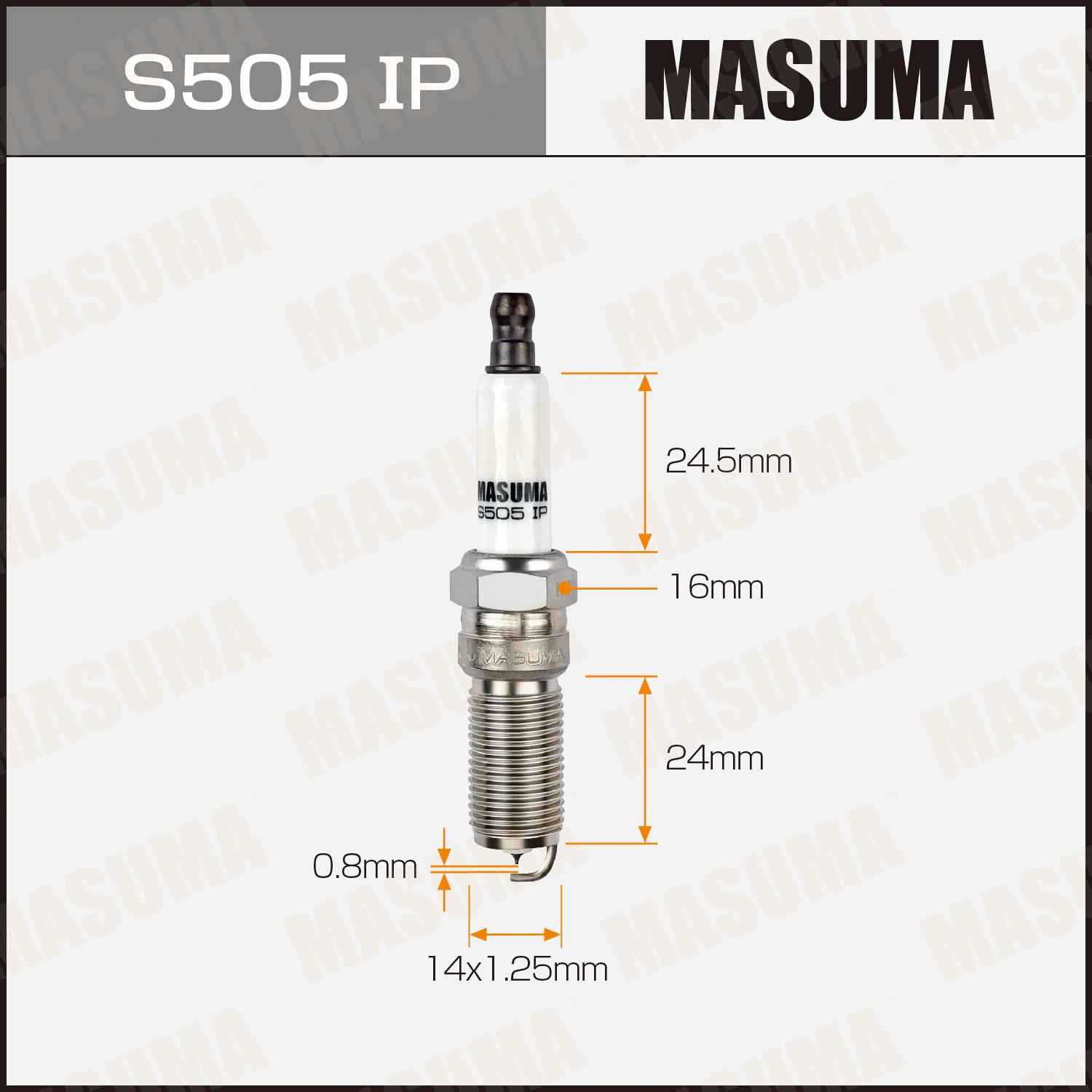 Свечи зажигания MASUMA S505IP