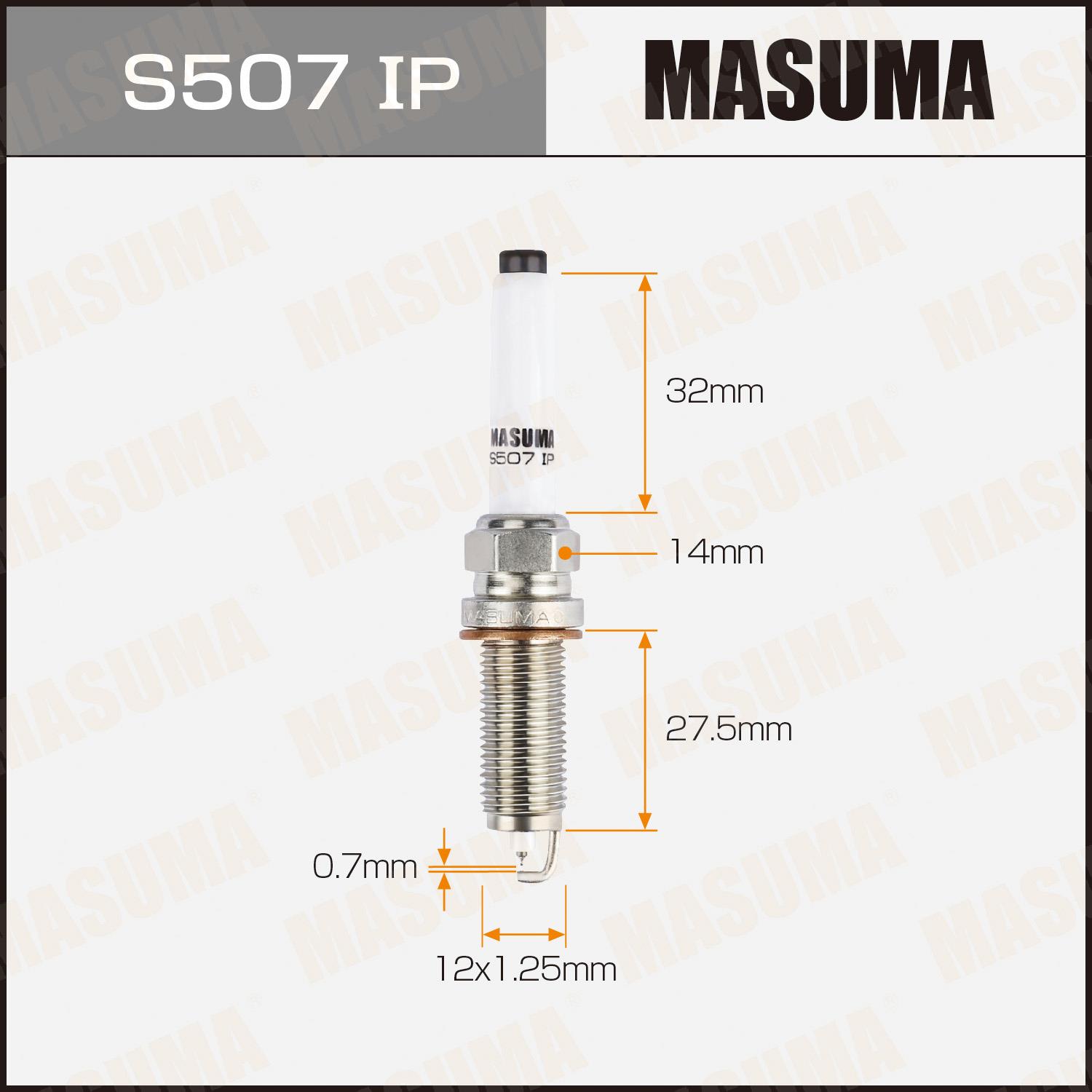 Свечи зажигания MASUMA S507IP