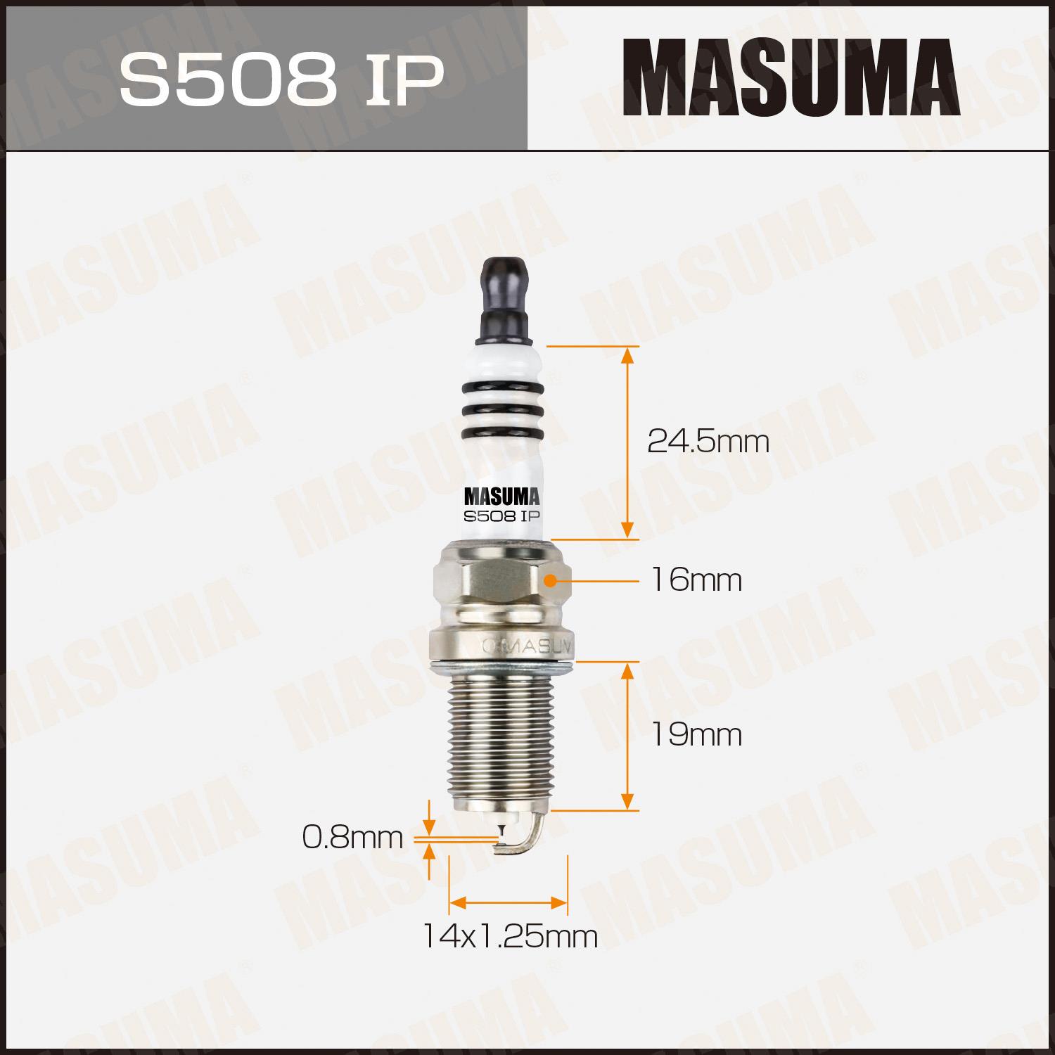 Свечи зажигания MASUMA S508IP