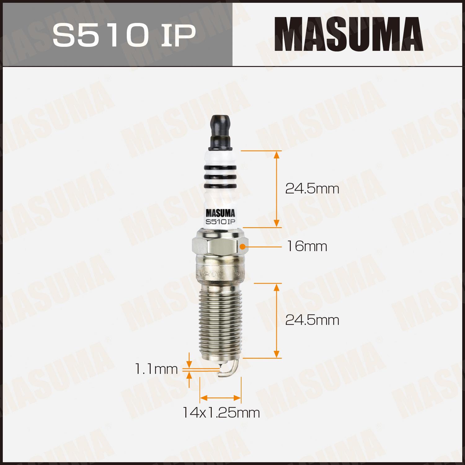 Свечи зажигания MASUMA S510IP