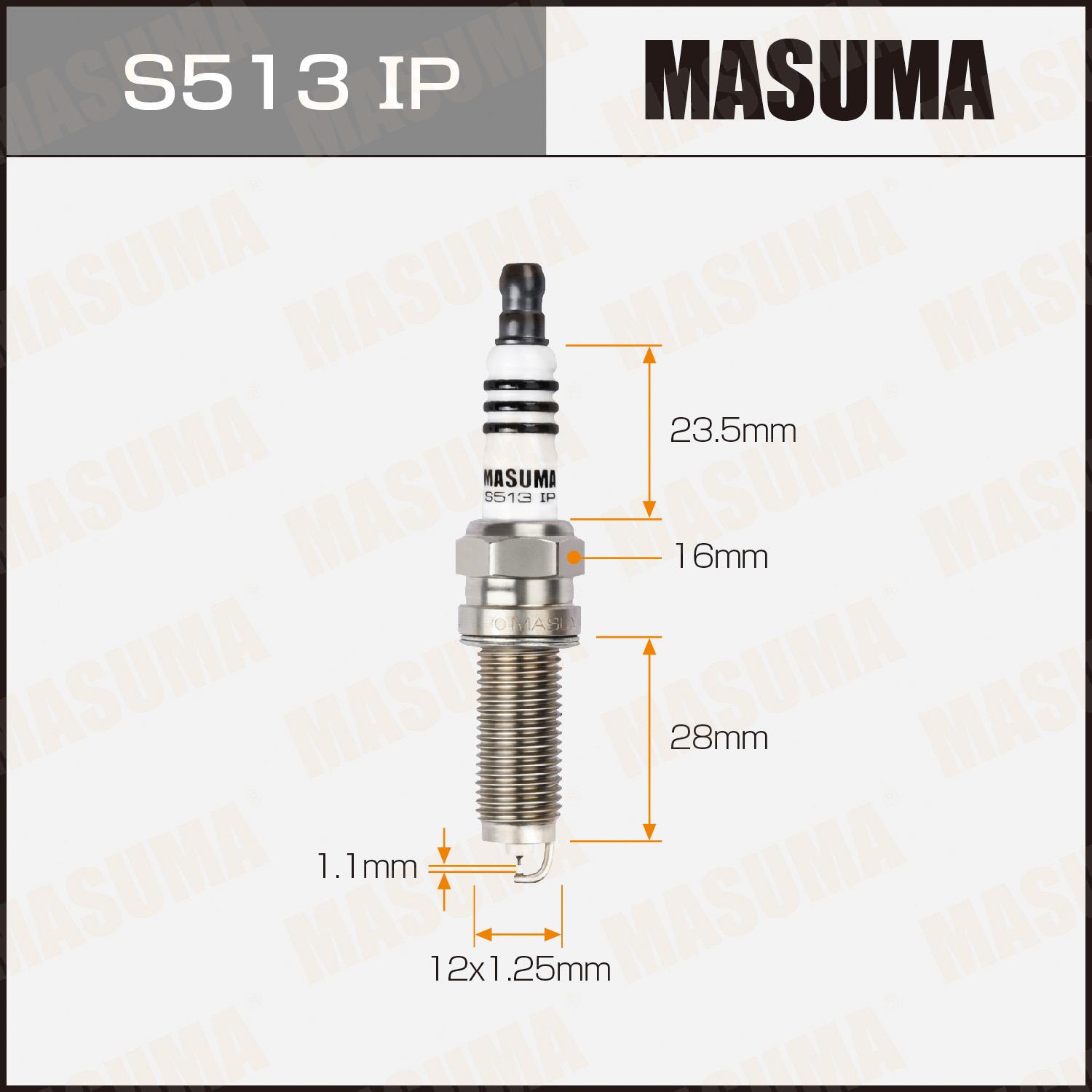 Свеча зажигания MASUMA S513IP