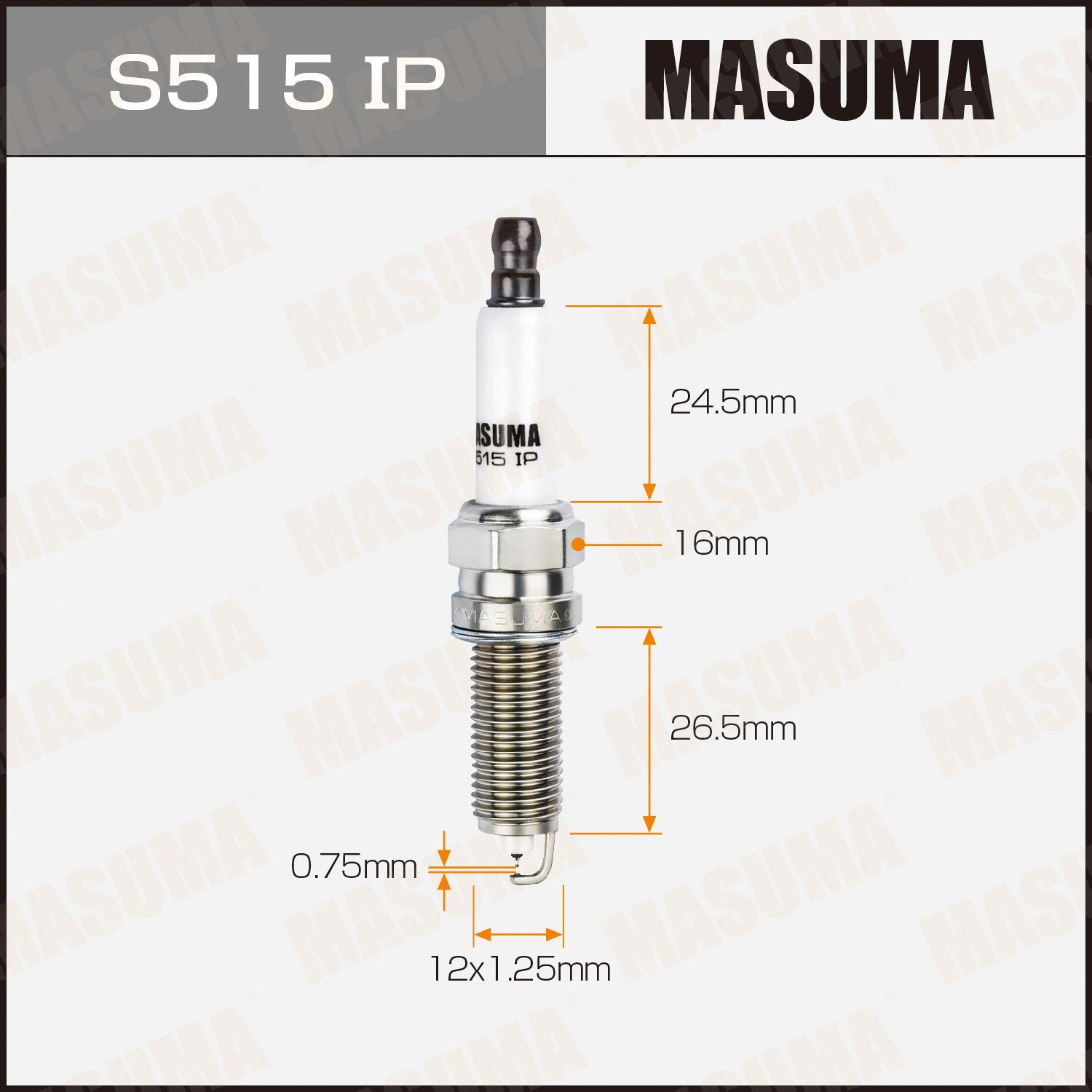 Свечи зажигания MASUMA S515IP