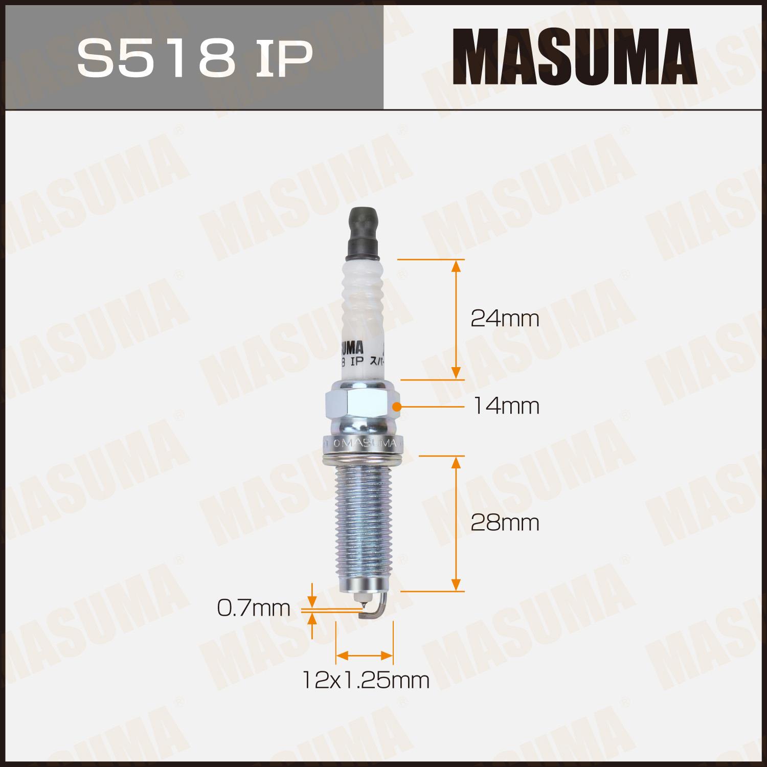 Свечи зажигания MASUMA S518IP