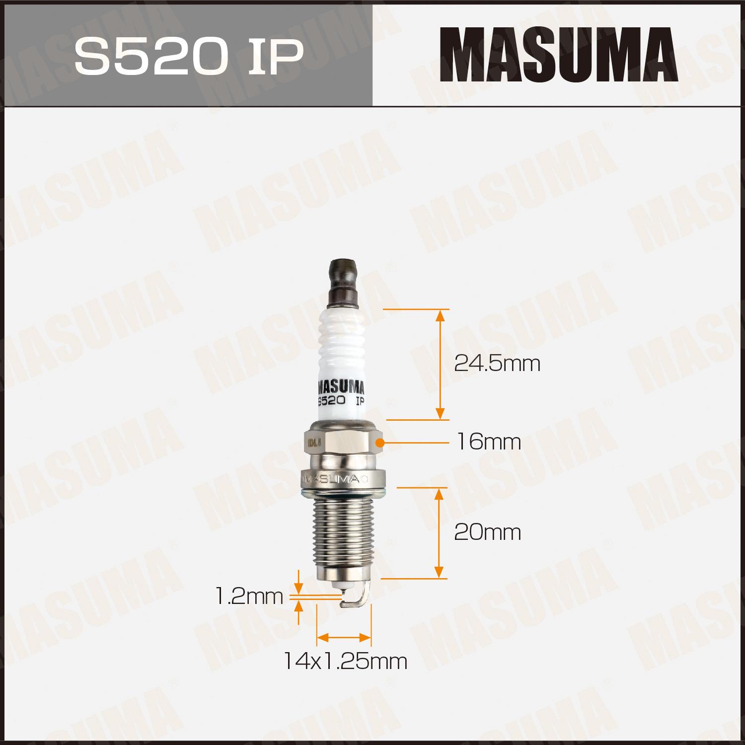 Свечи зажигания MASUMA S520IP