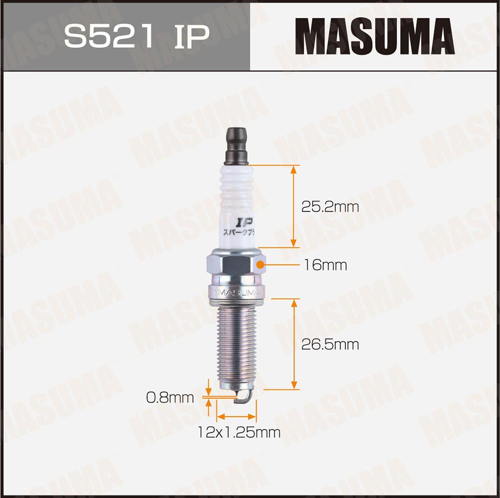 Свечи зажигания MASUMA S521IP