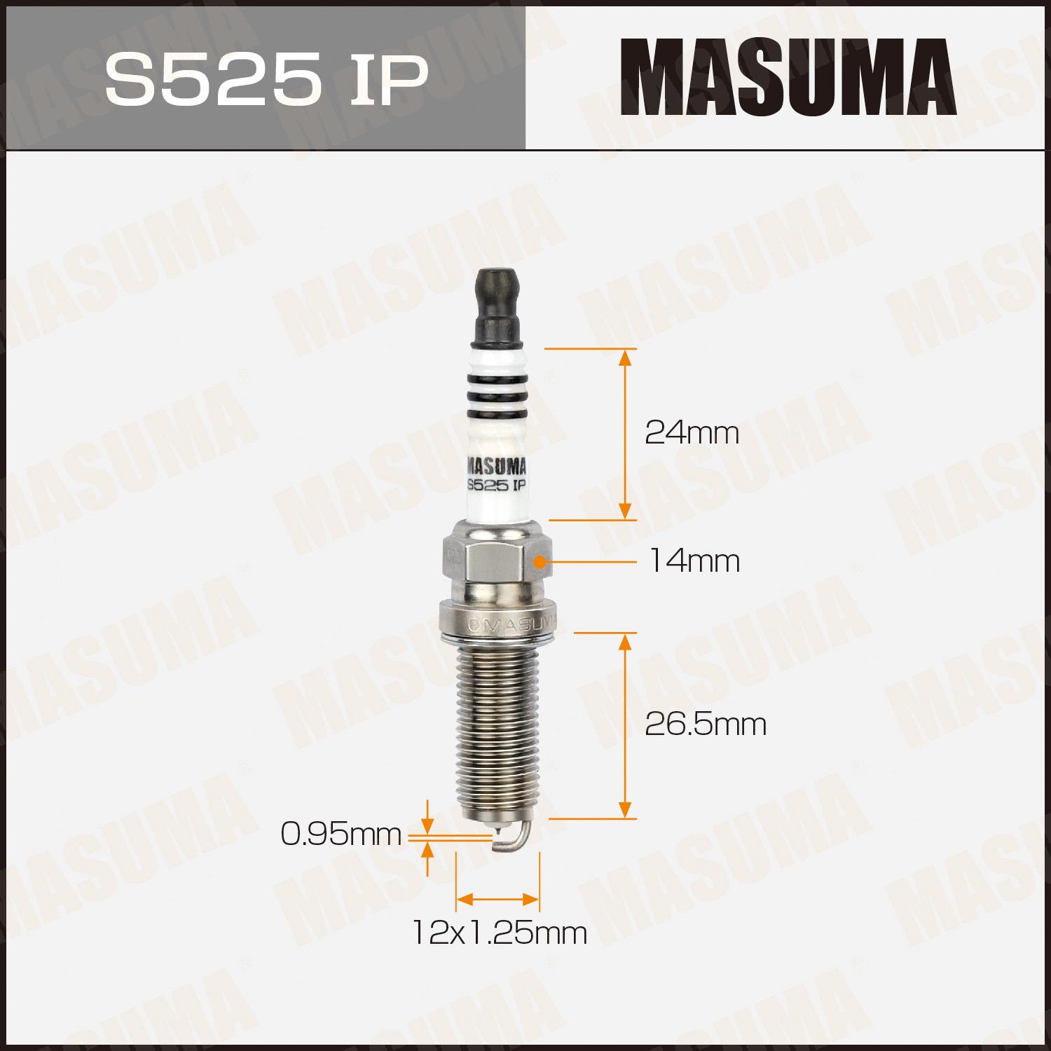 Свечи зажигания MASUMA S525IP