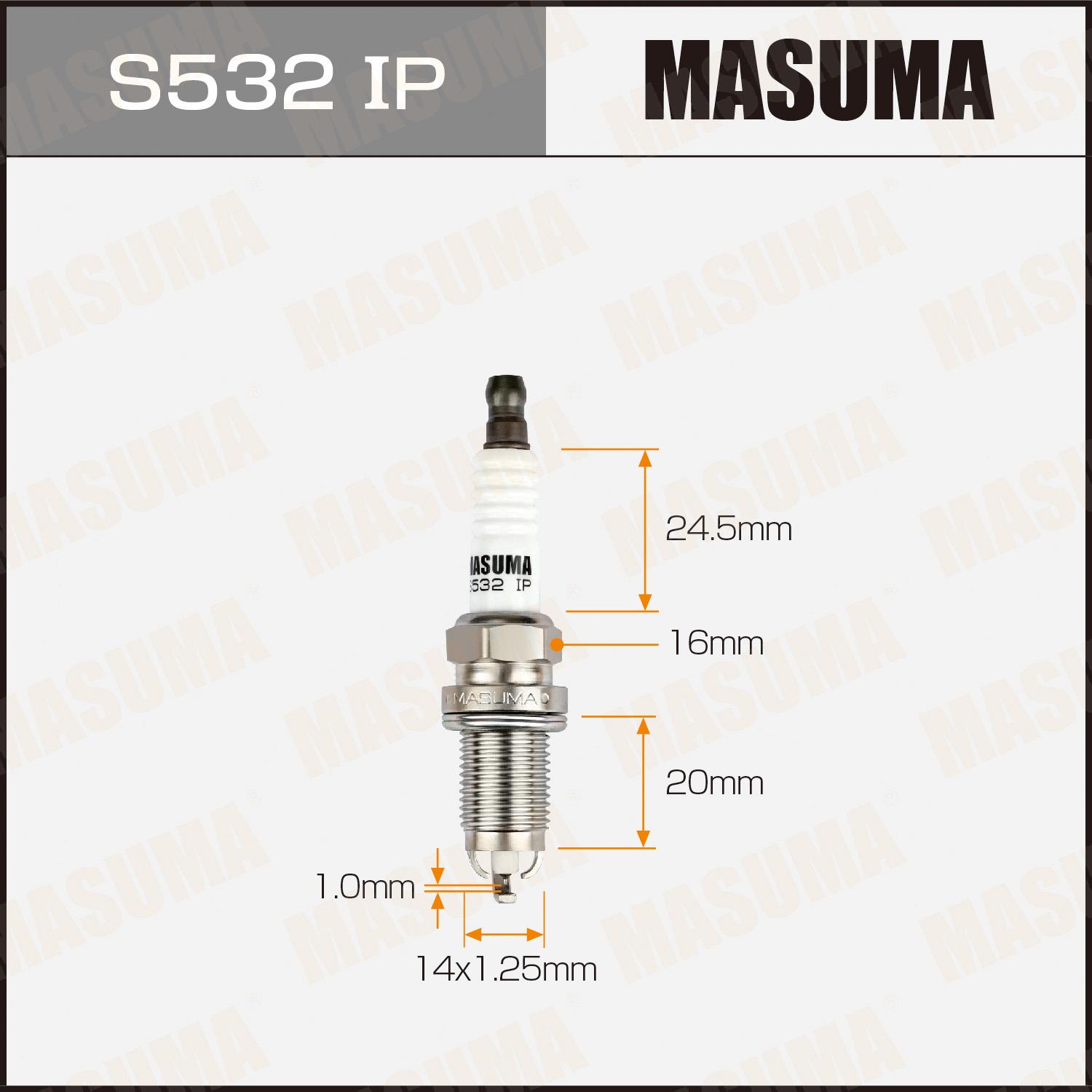 Свечи зажигания MASUMA S532IP