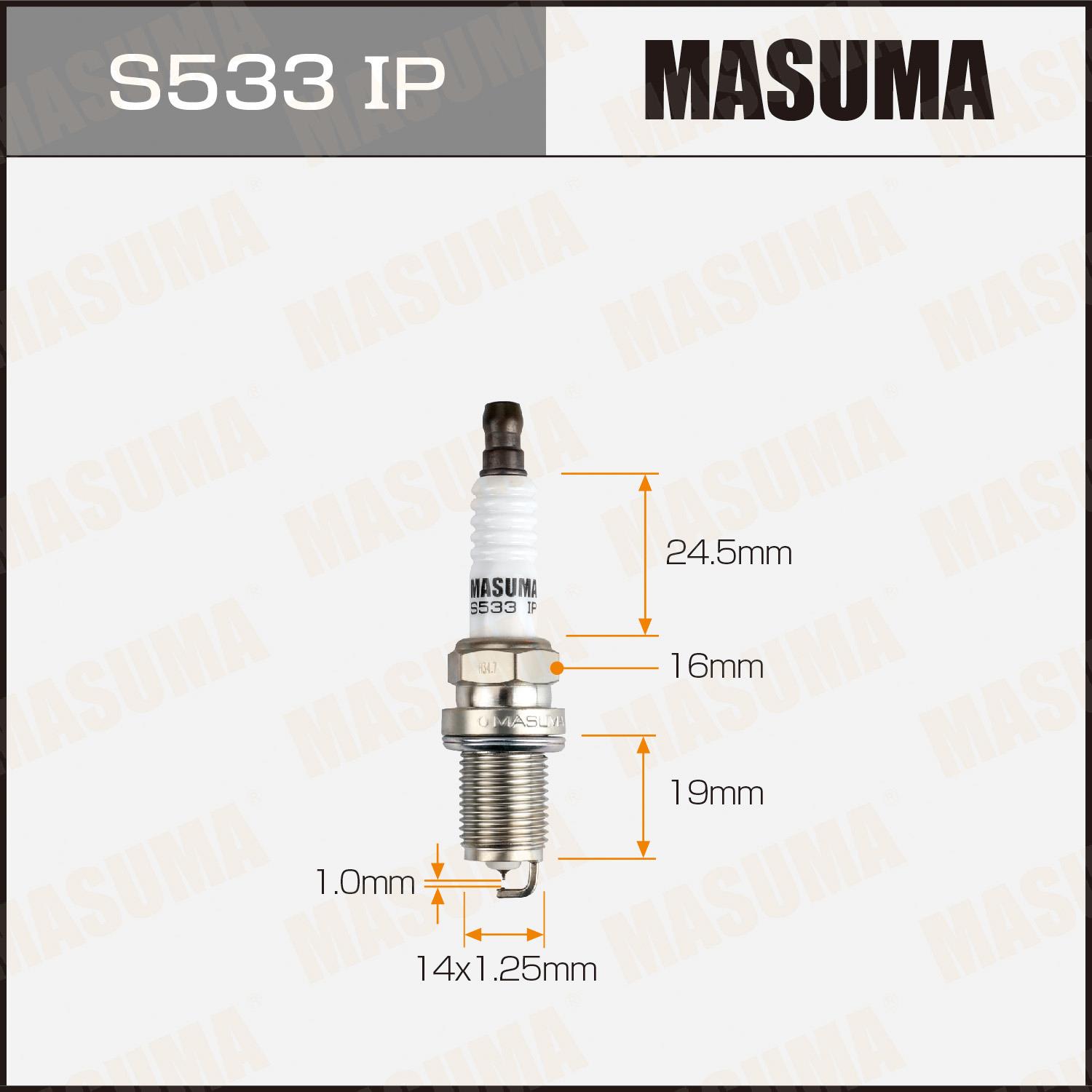 Свечи зажигания MASUMA S533IP