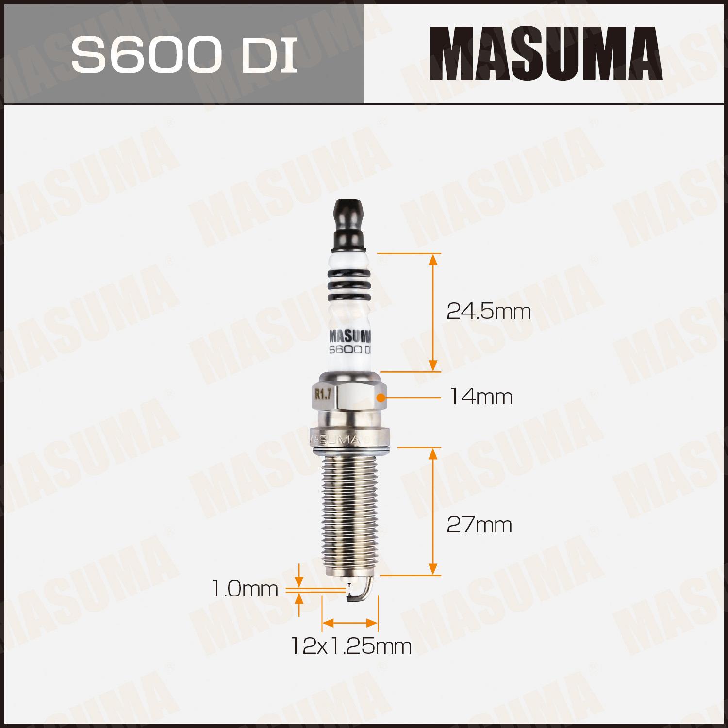 Свечи зажигания MASUMA S600DI