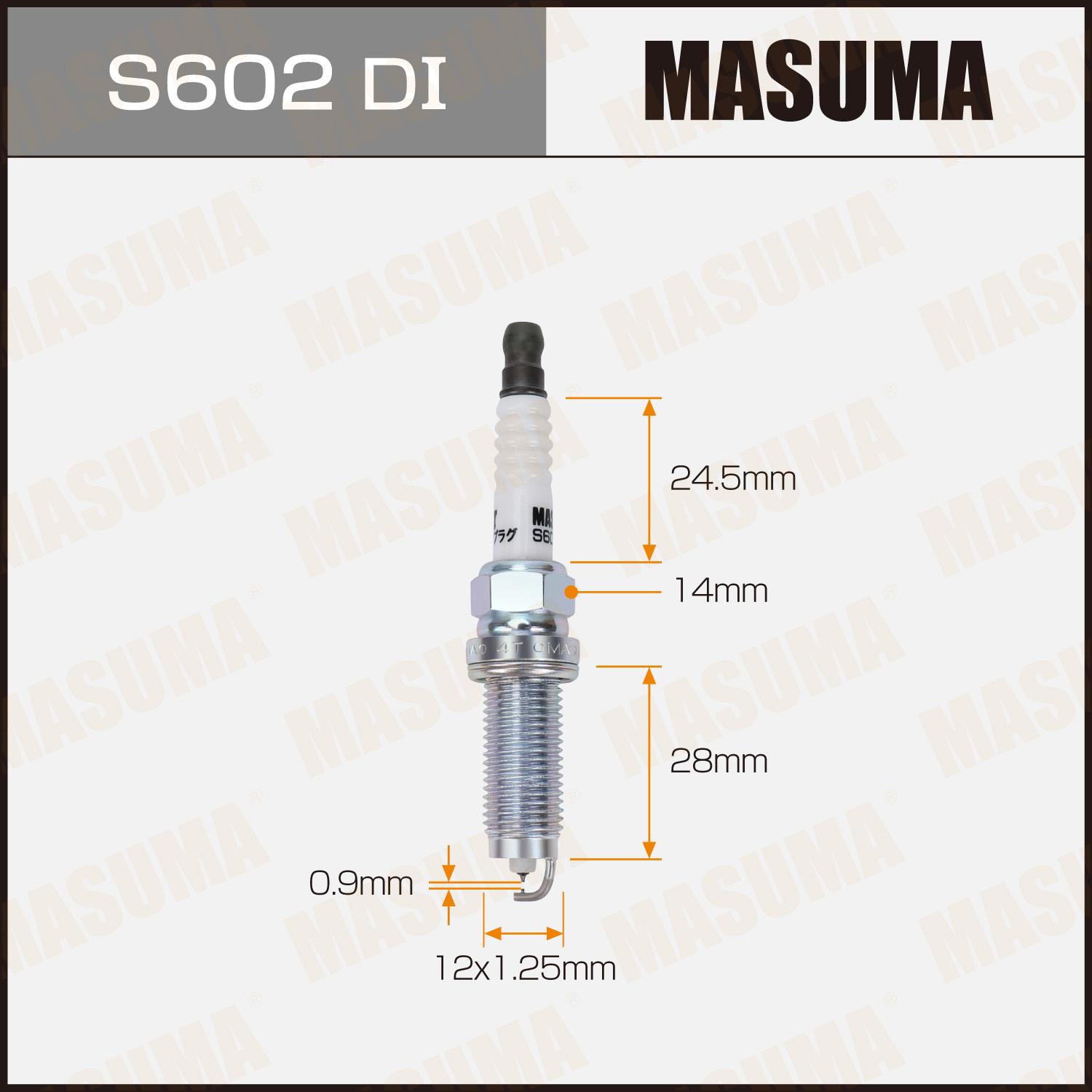Свечи зажигания MASUMA S602DI