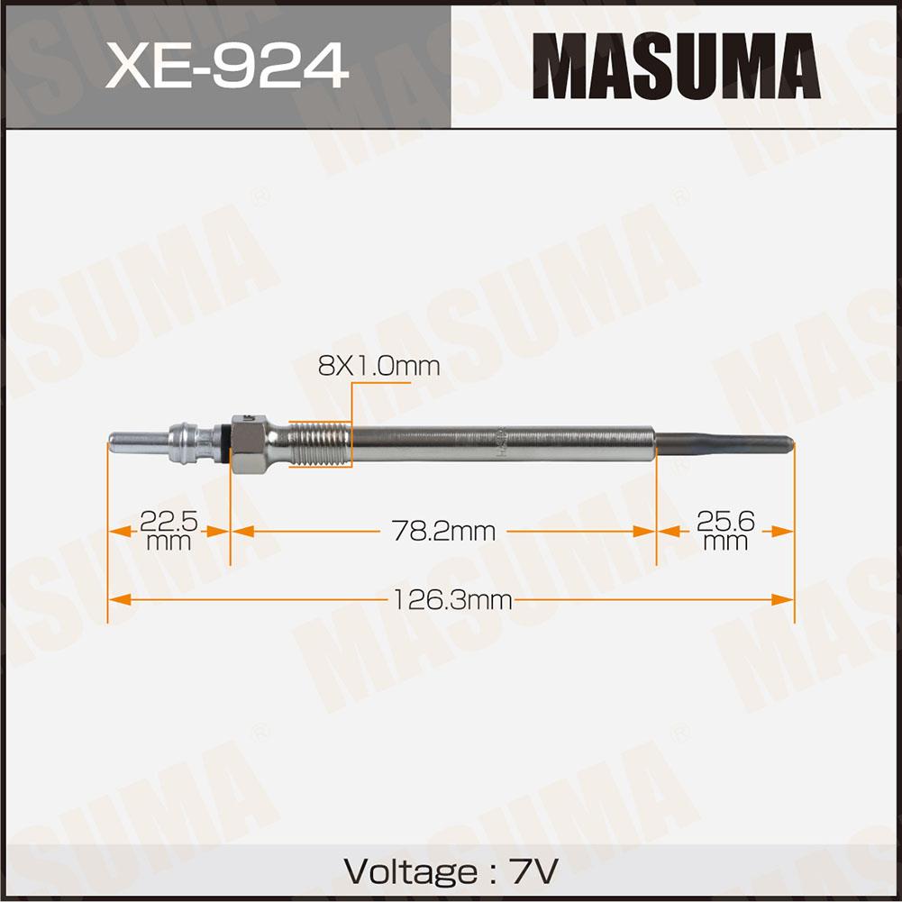 Свечи накаливания MASUMA XE-924