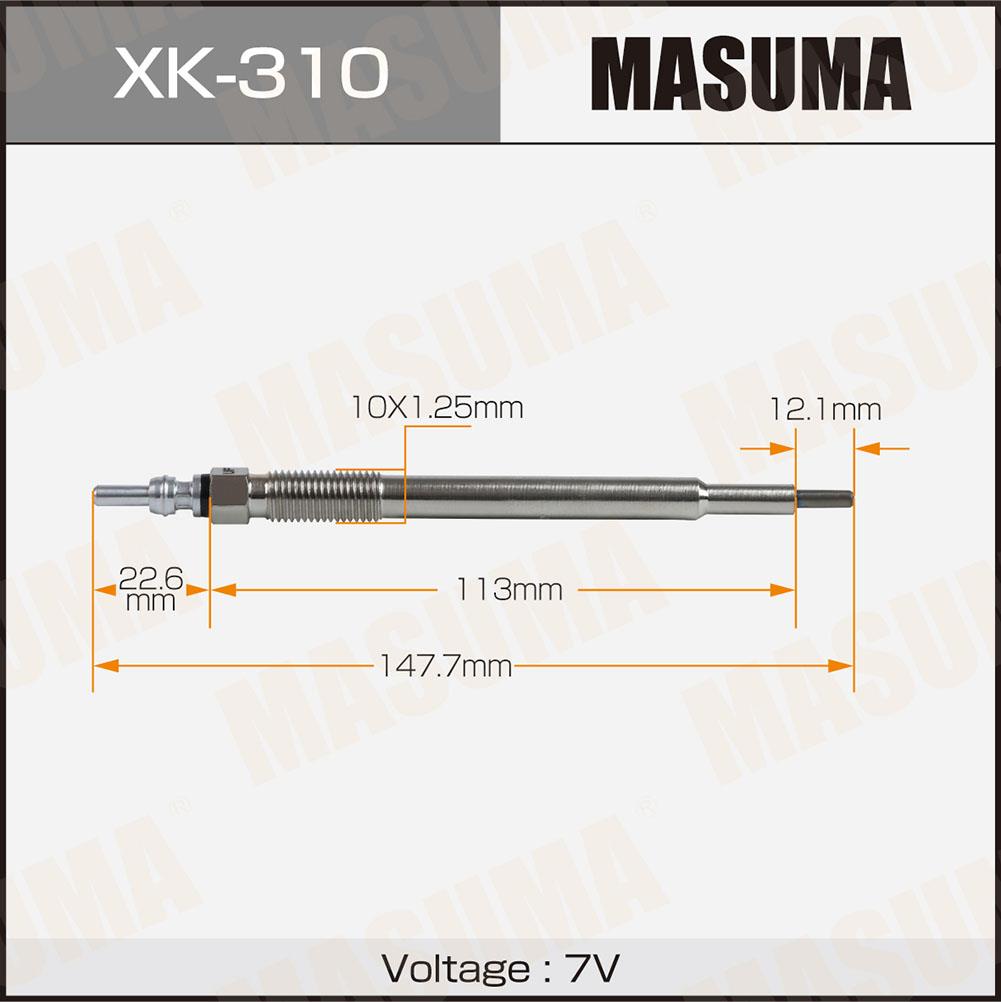 Свечи накаливания MASUMA XK-310
